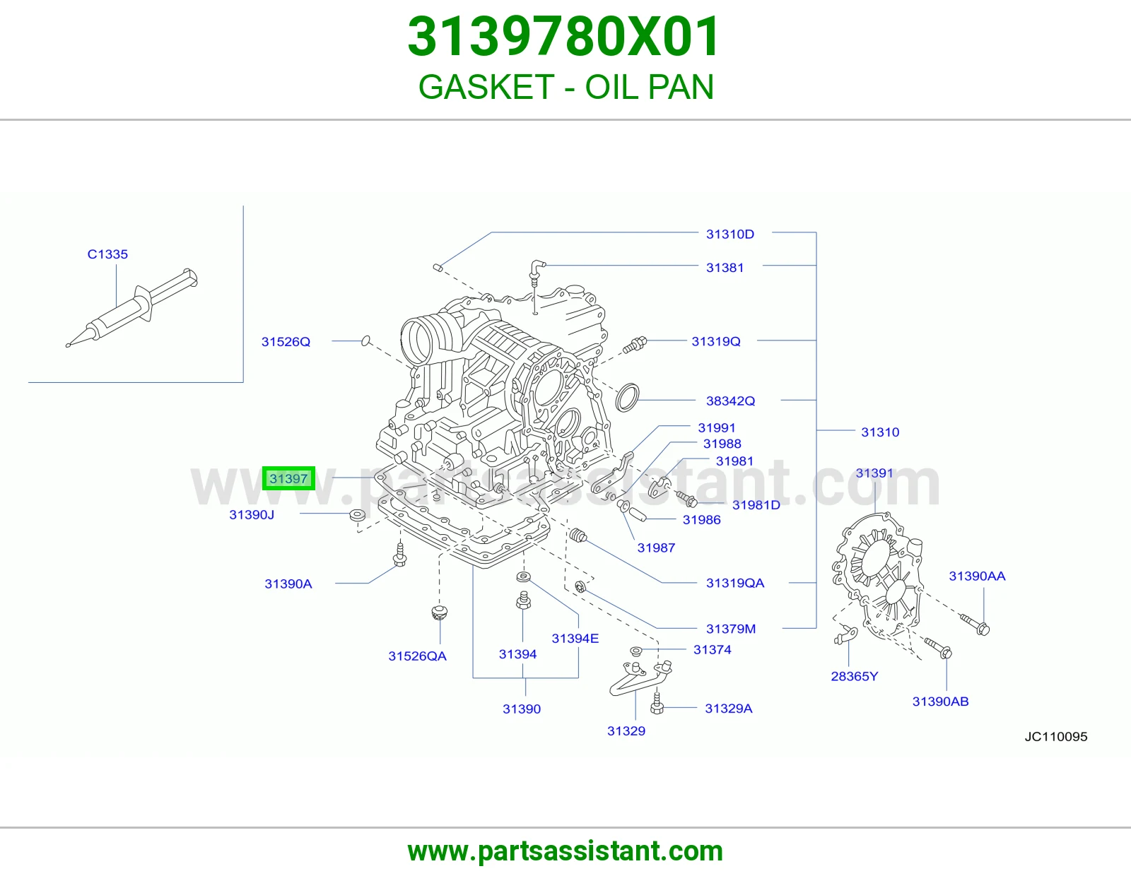 GASKET - OIL PAN