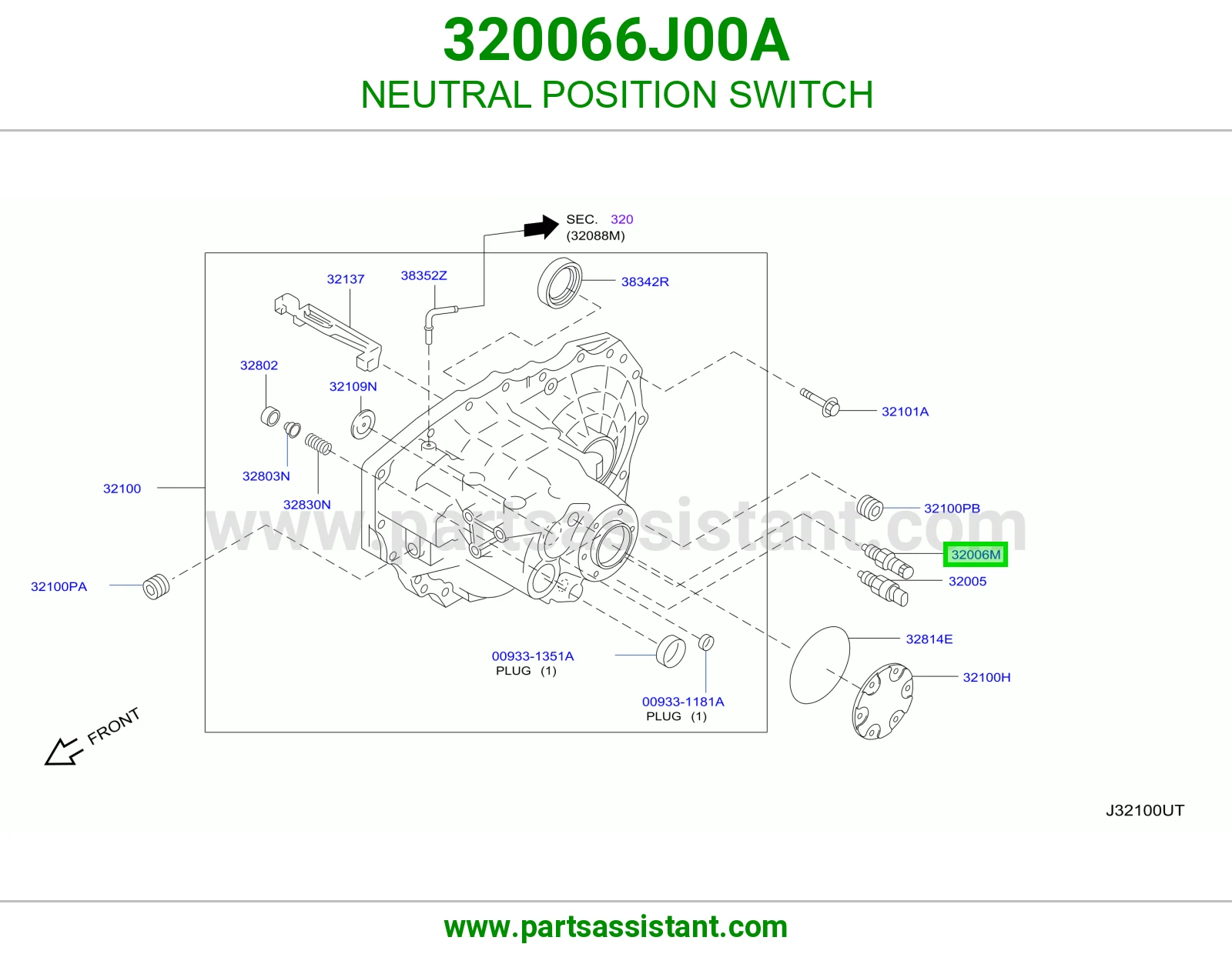 NEUTRAL POSITION SWITCH