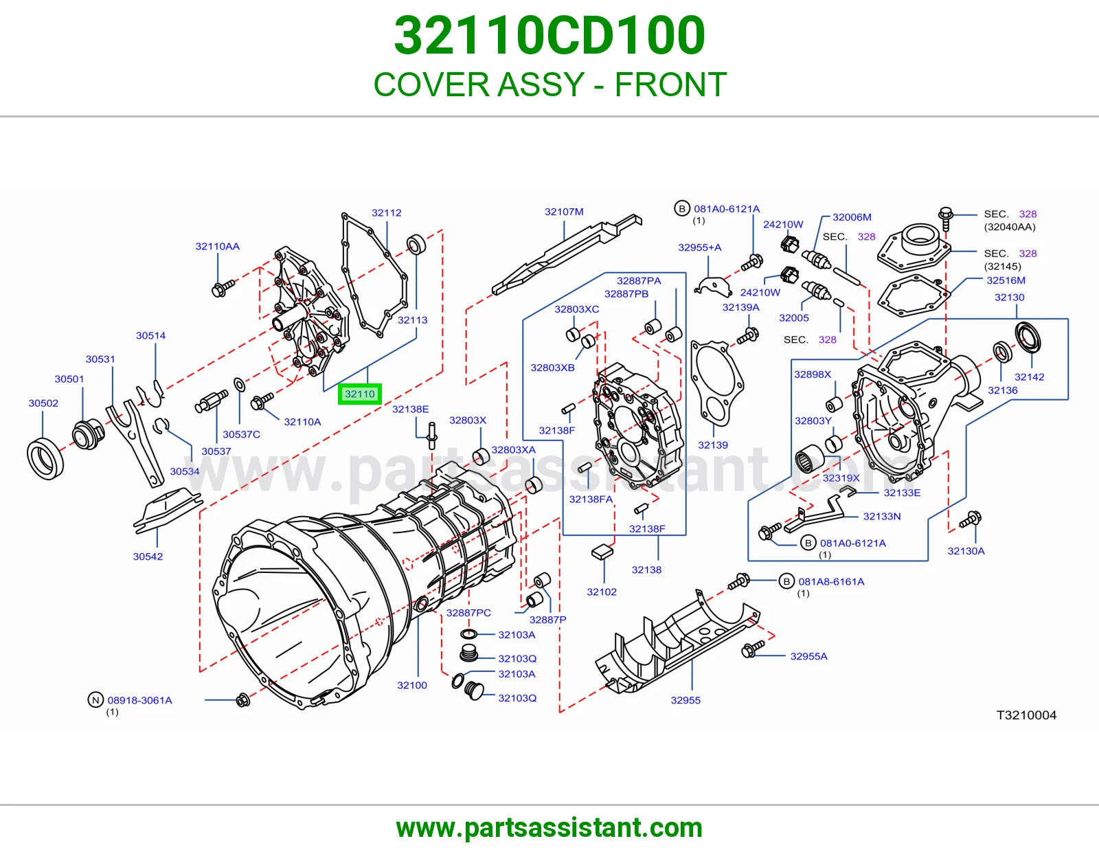 COVER ASSY - FRONT