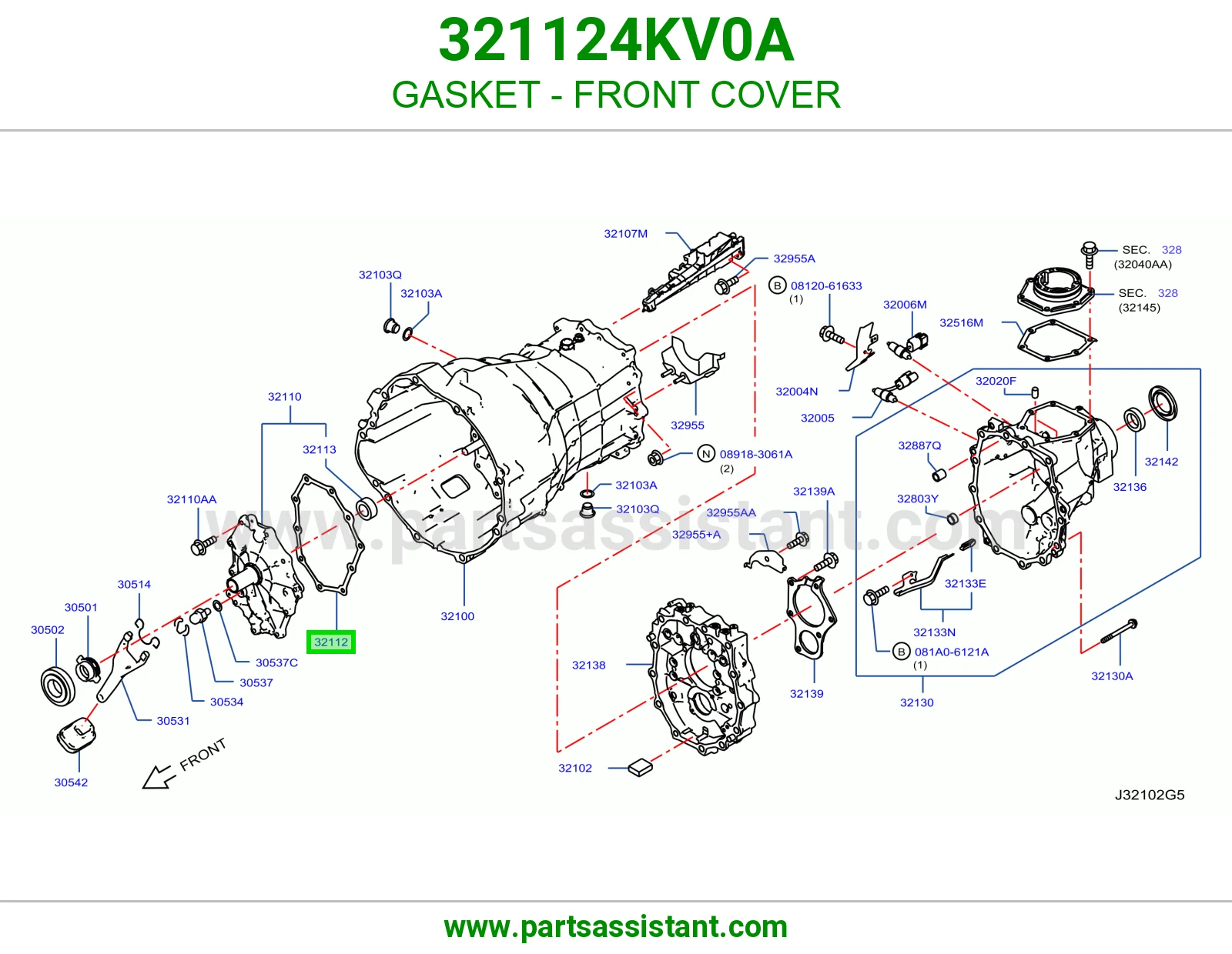 GASKET - FRONT COVER