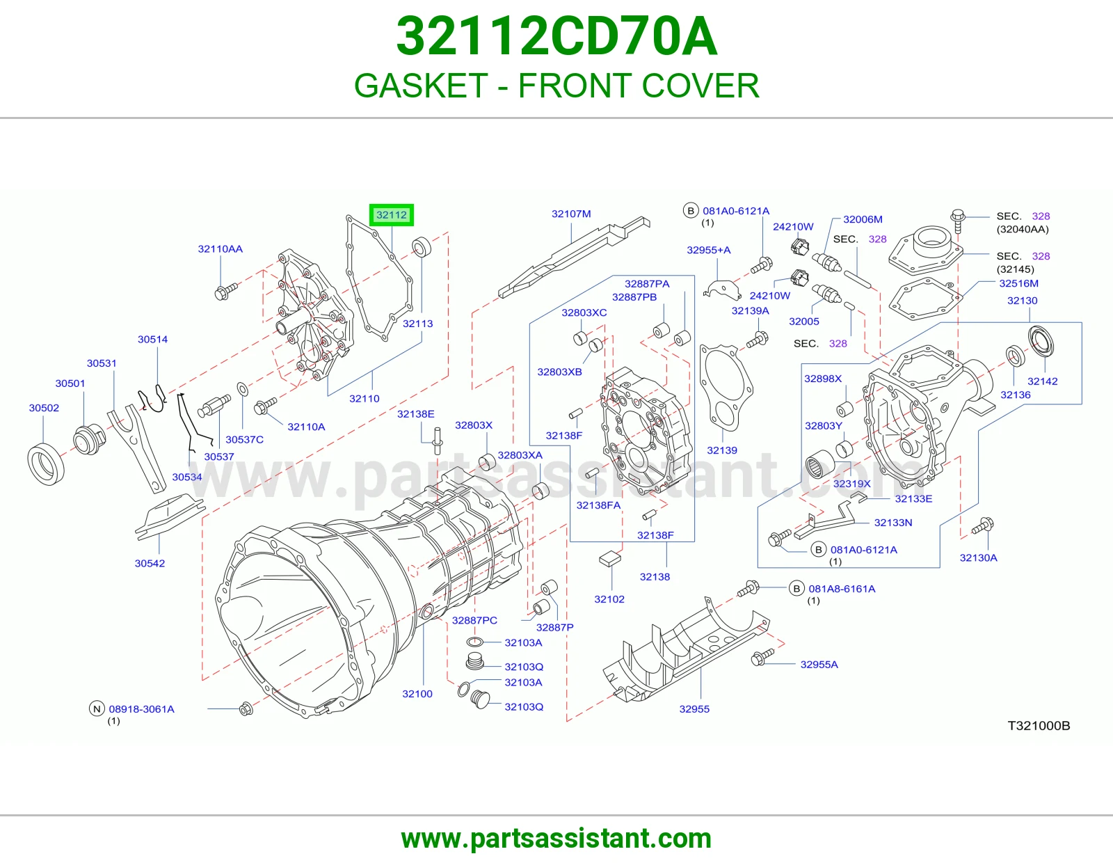 GASKET - FRONT COVER