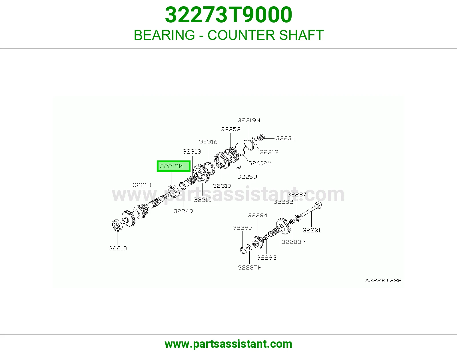 BEARING - COUNTER SHAFT