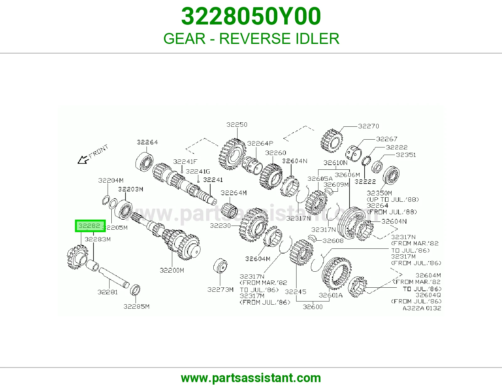 GEAR - REVERSE IDLER