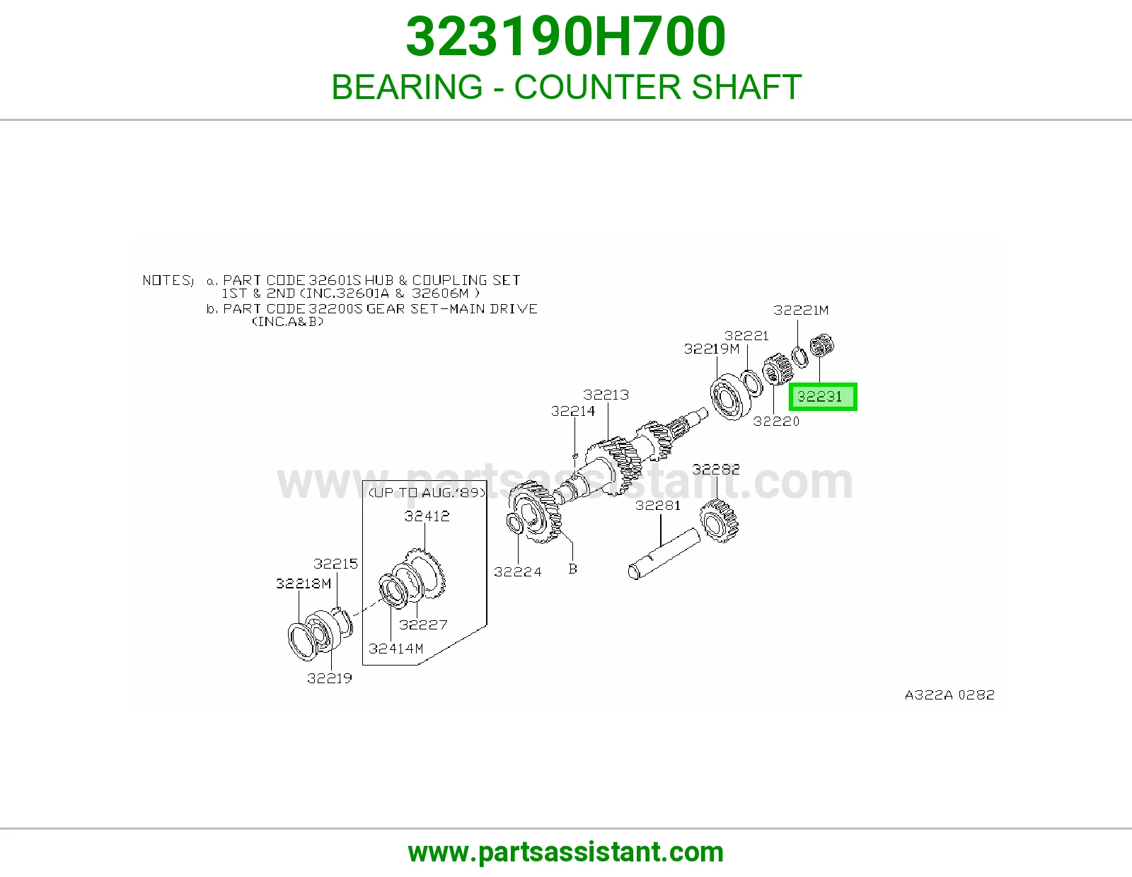 BEARING - COUNTER SHAFT
