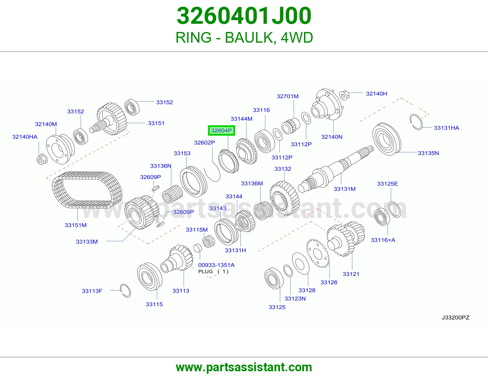 RING - BAULK, 4WD