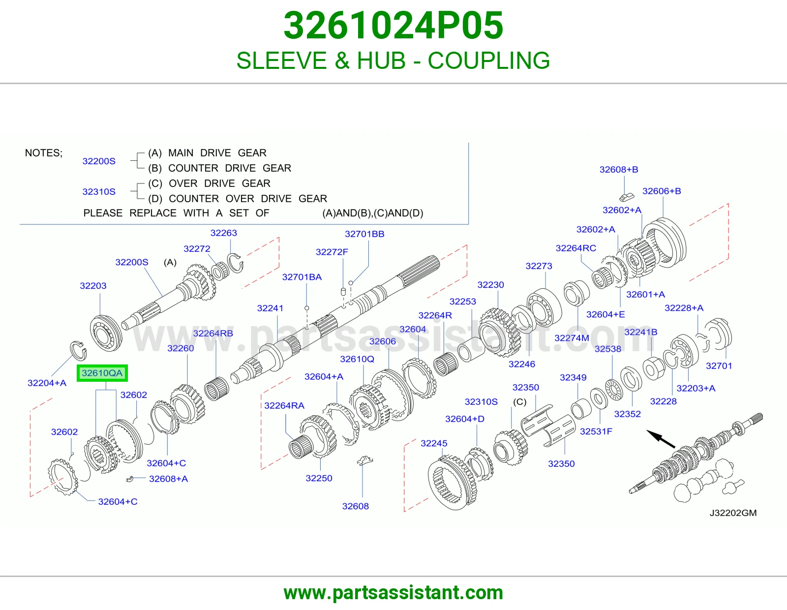 SLEEVE & HUB - COUPLING