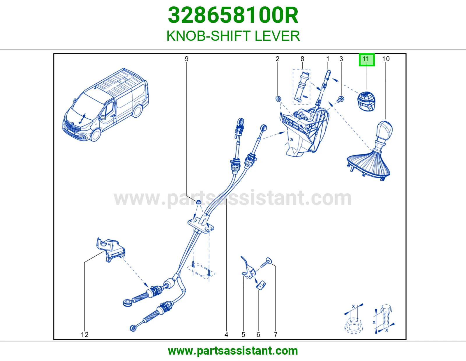 KNOB-SHIFT LEVER