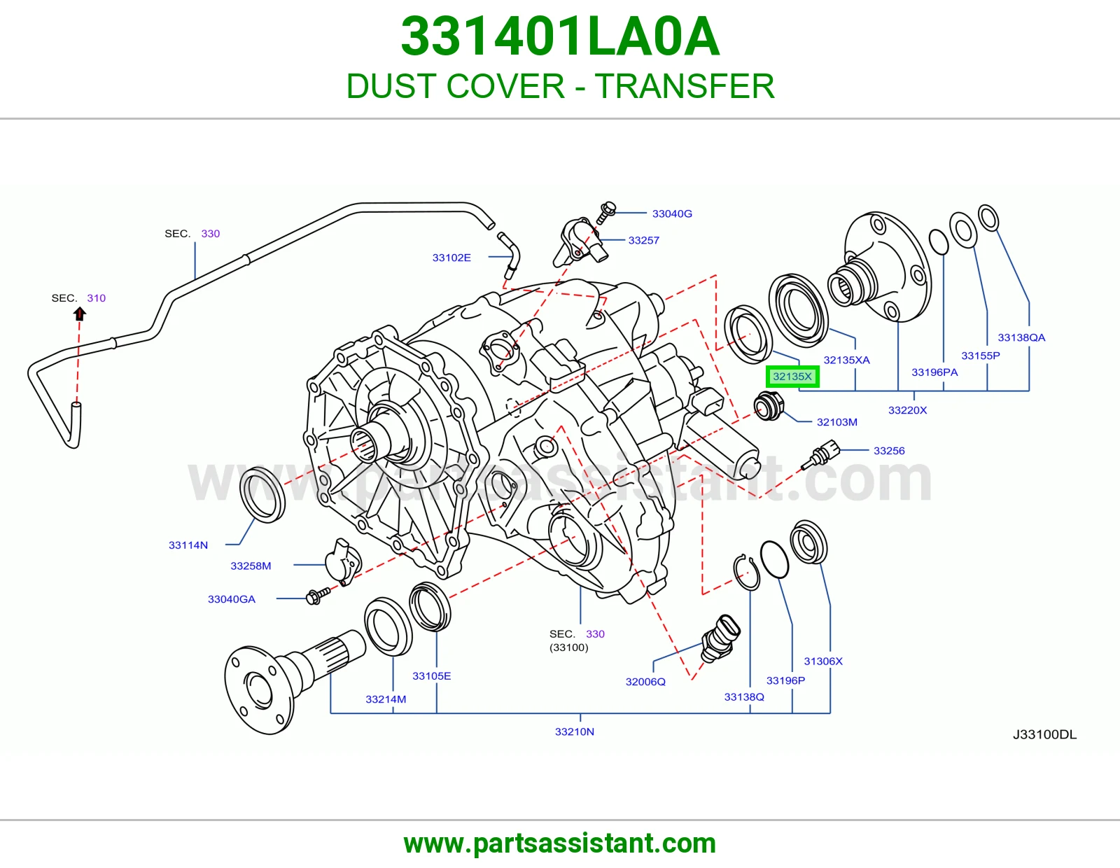 DUST COVER - TRANSFER
