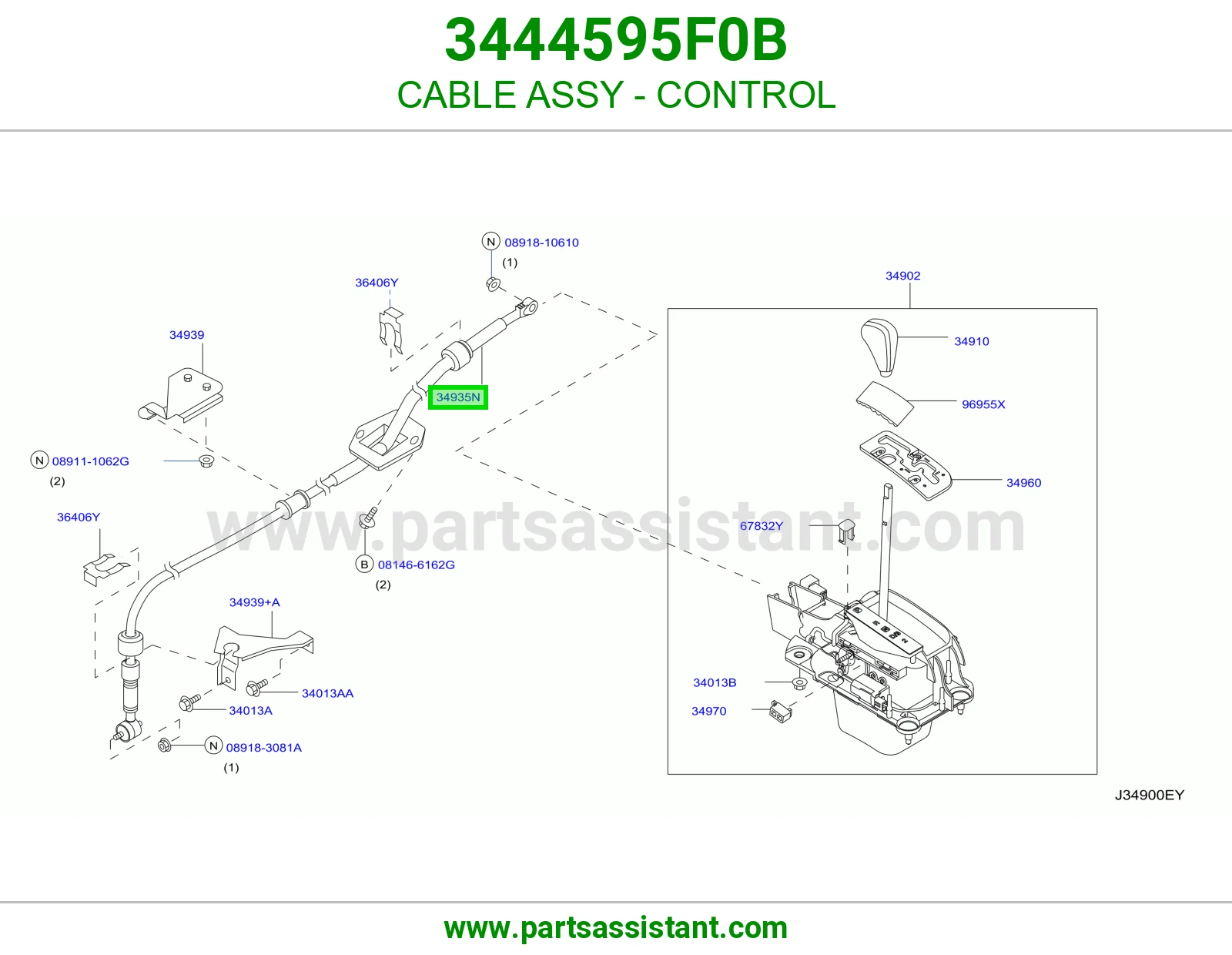 CABLE ASSY - CONTROL