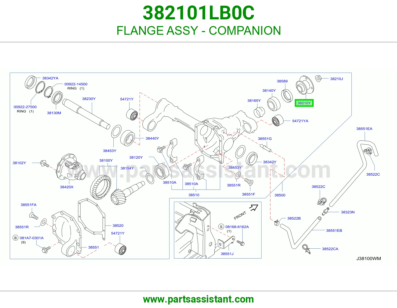 FLANGE ASSY - COMPANION