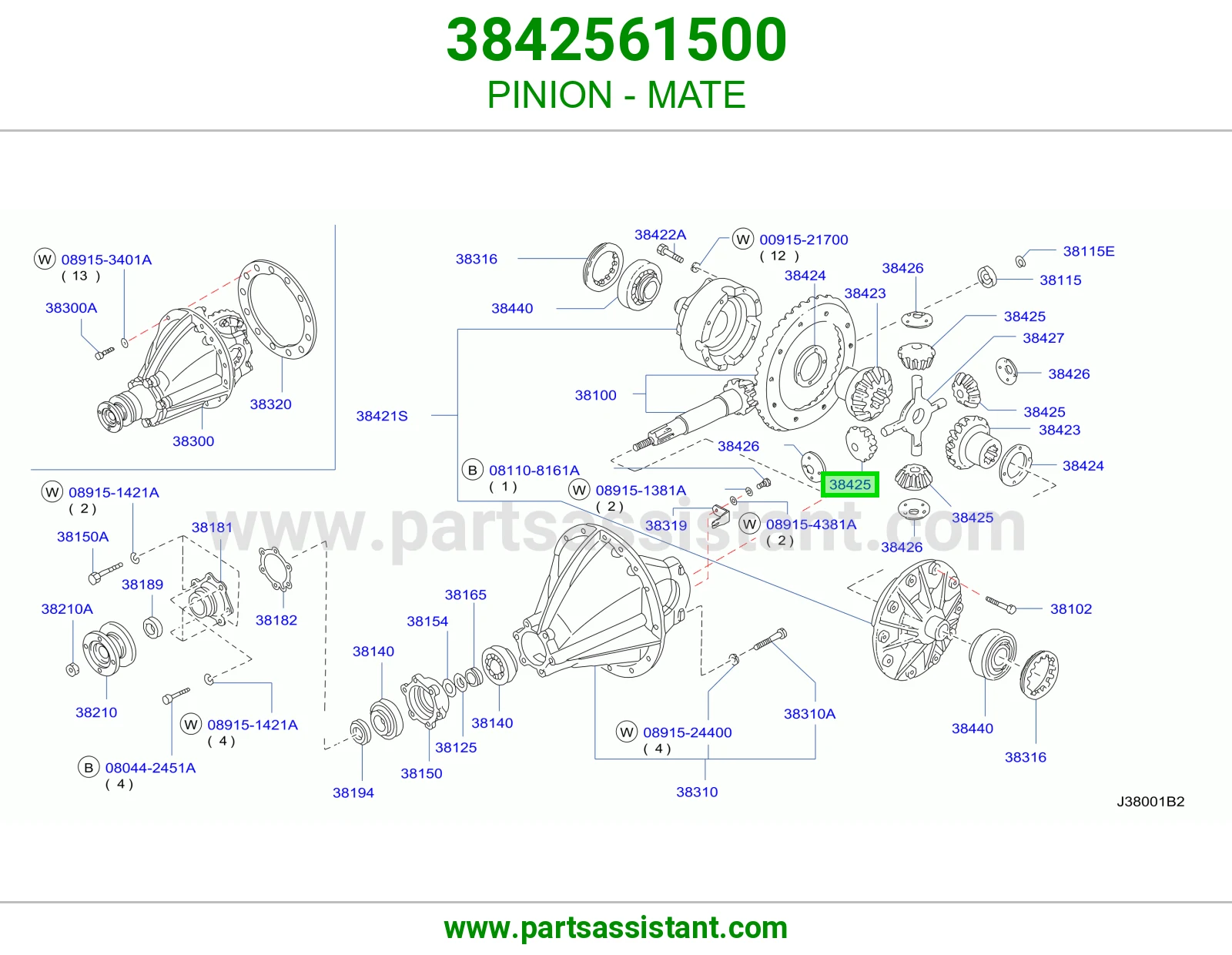 PINION - MATE