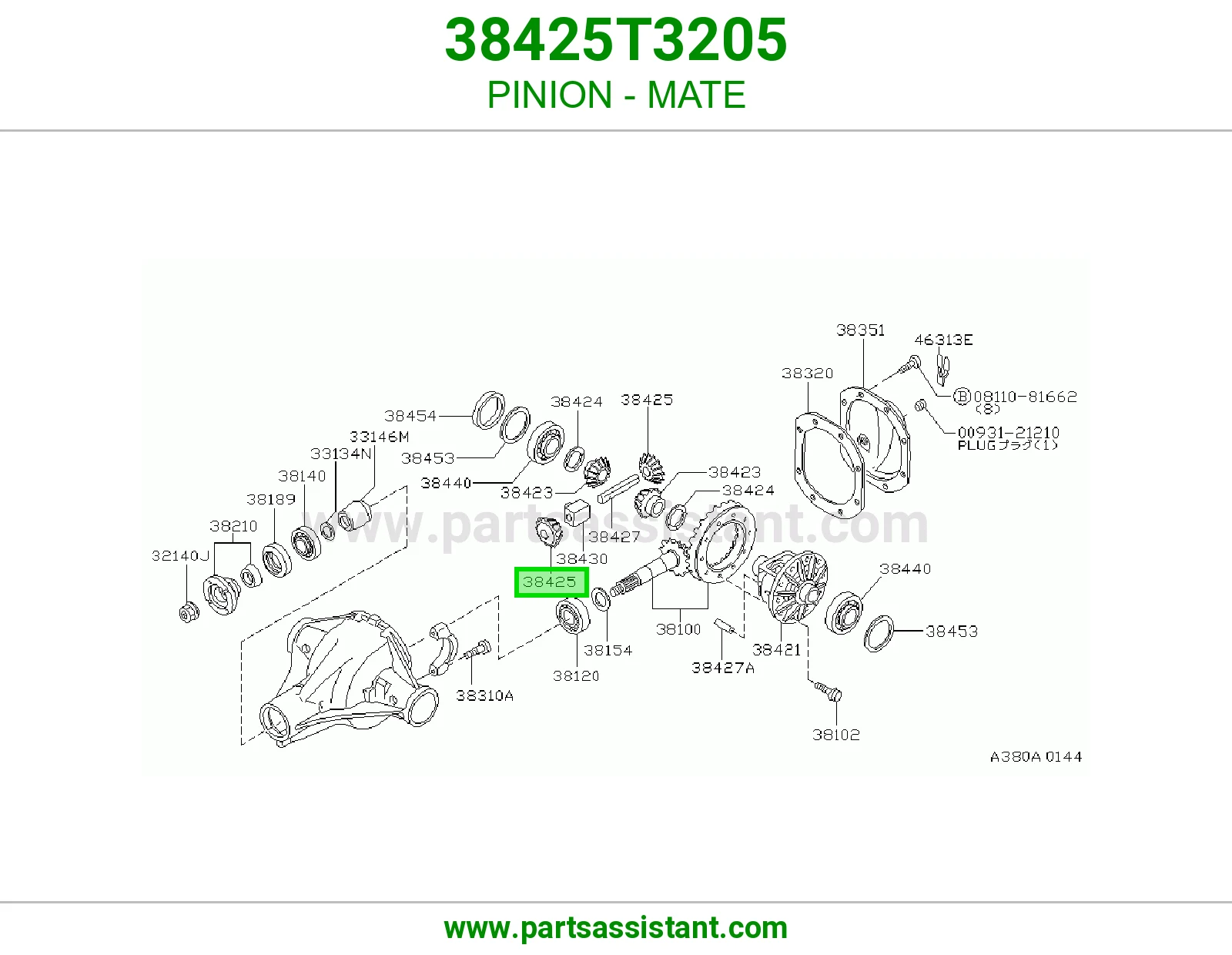 PINION - MATE