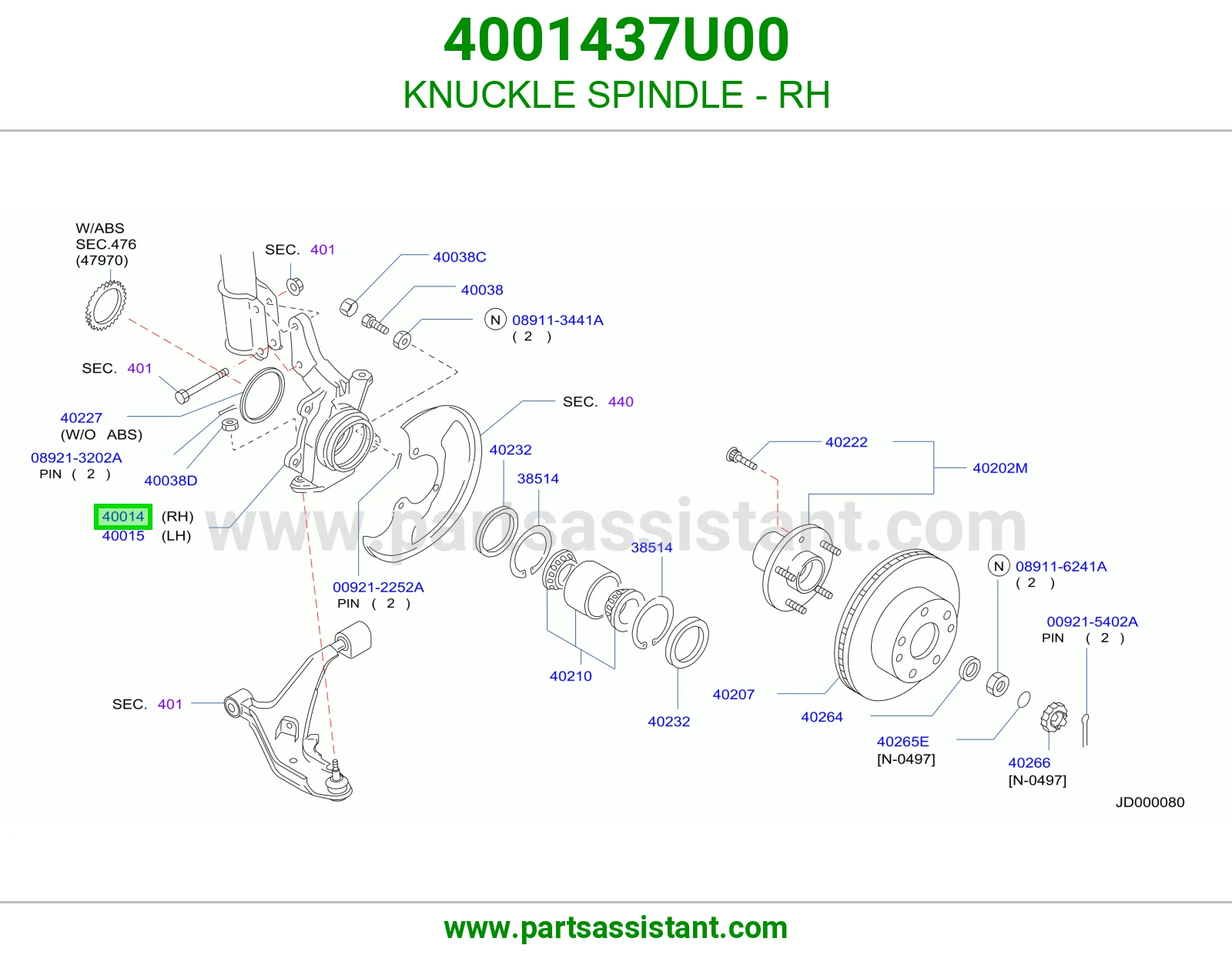 قاعده فلنجه امامي يمين