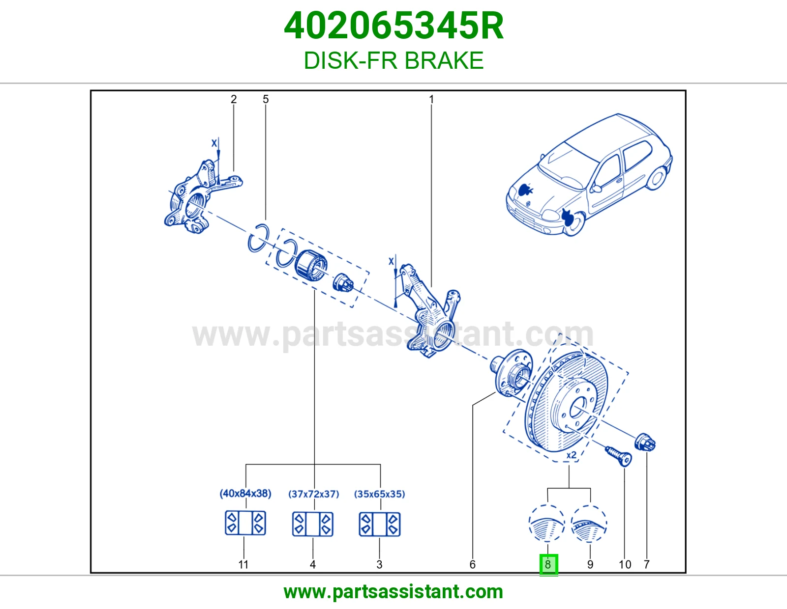 DISK-FR BRAKE