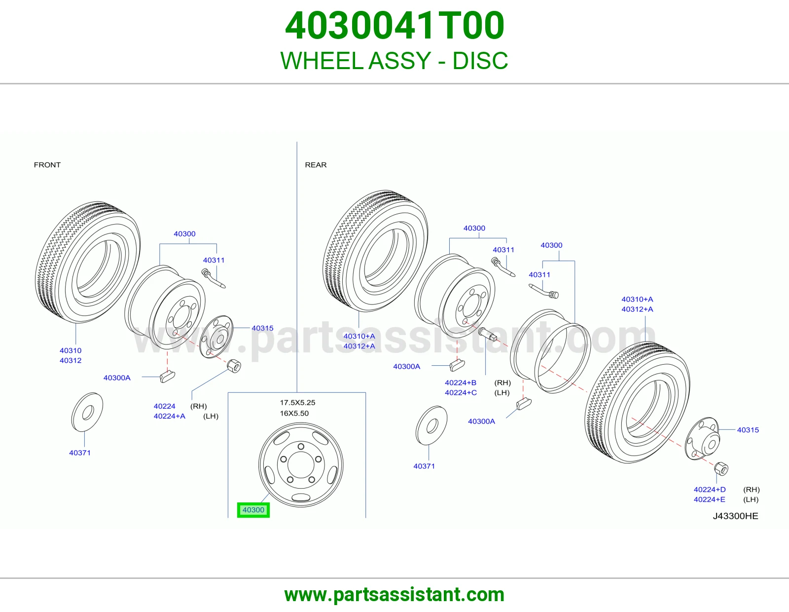 WHEEL ASSY - DISC