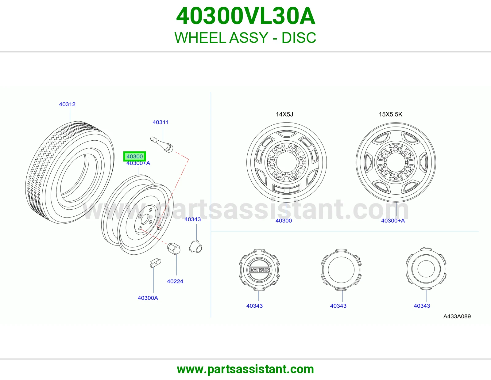 WHEEL ASSY - DISC