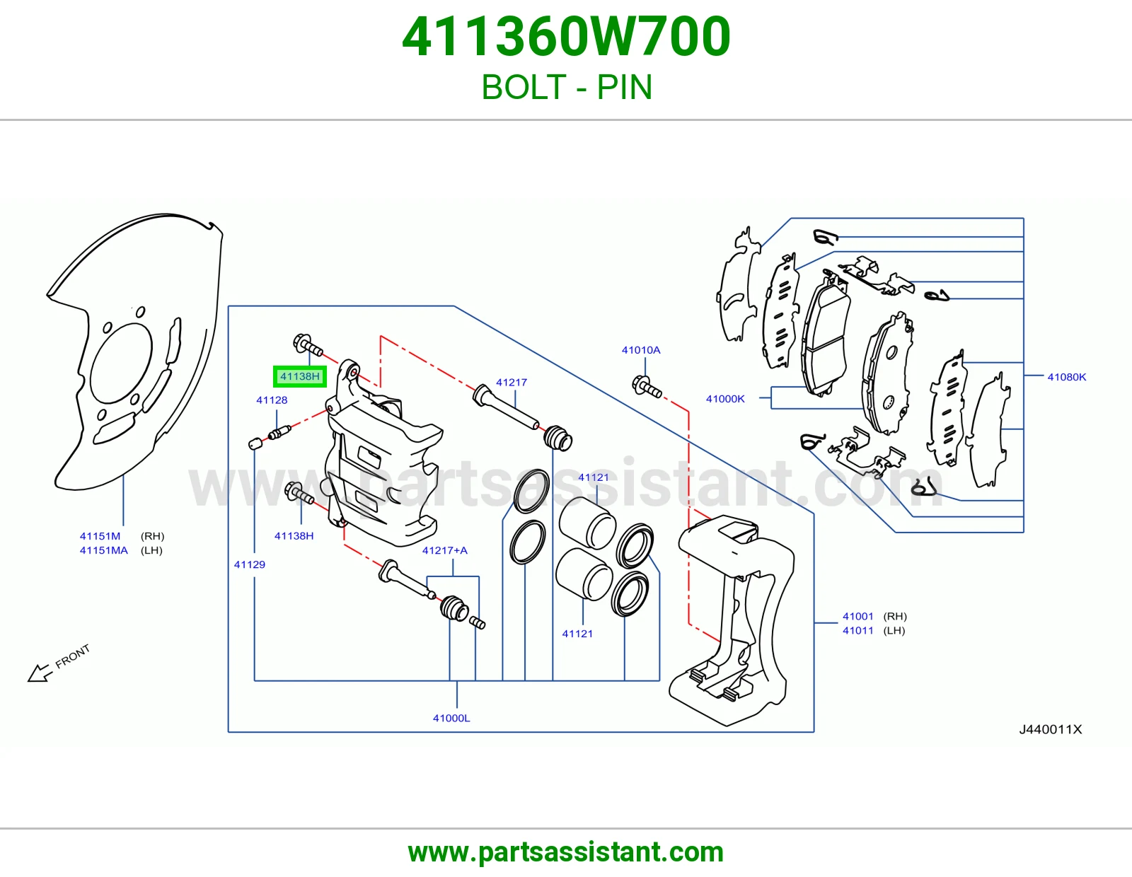 BOLT - PIN