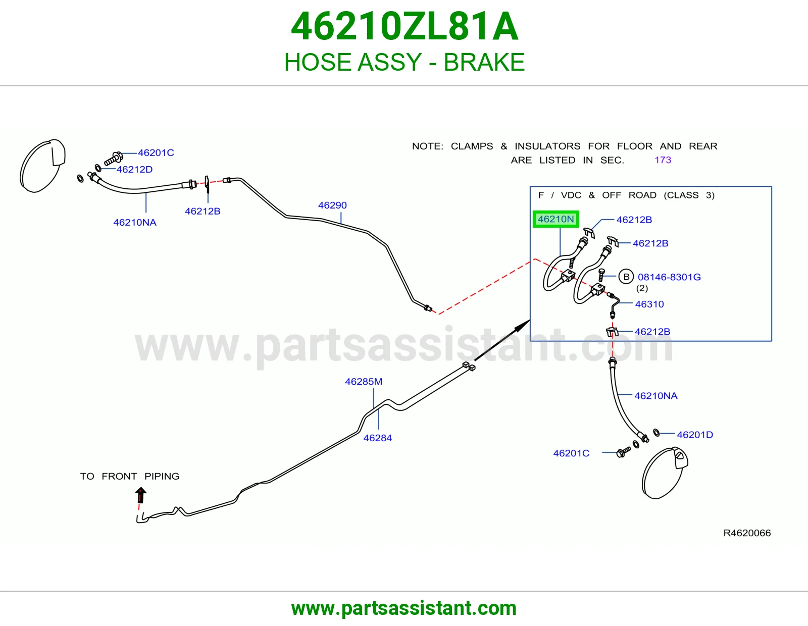 HOSE ASSY - BRAKE
