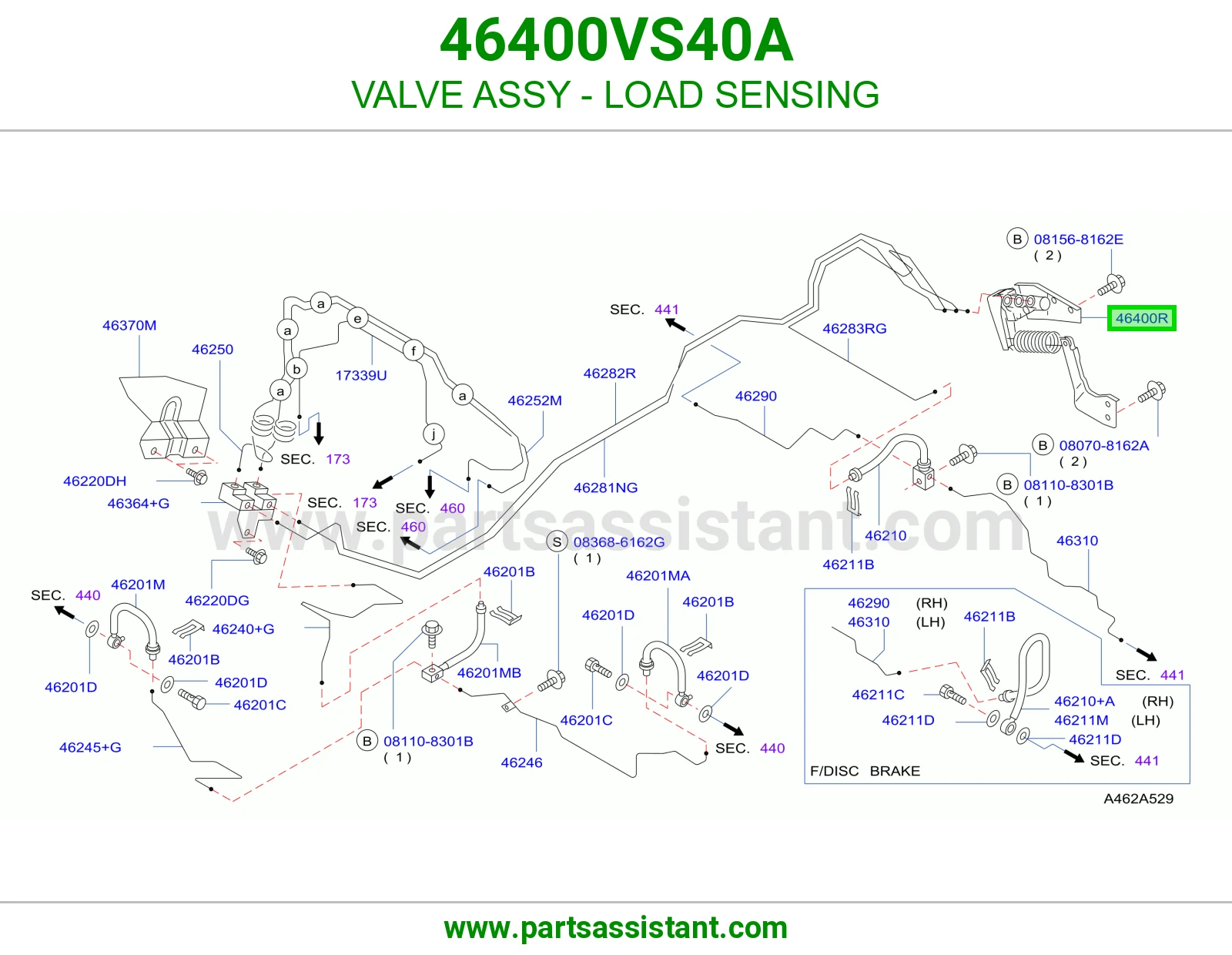 VALVE ASSY - LOAD SENSING