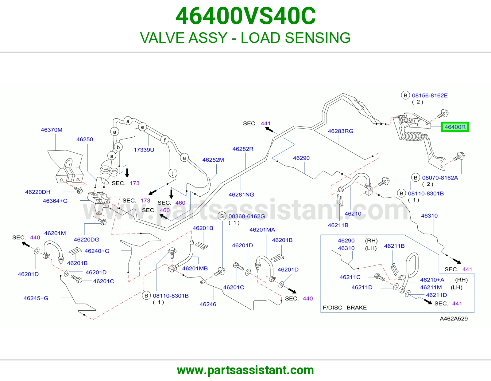 VALVE ASSY - LOAD SENSING