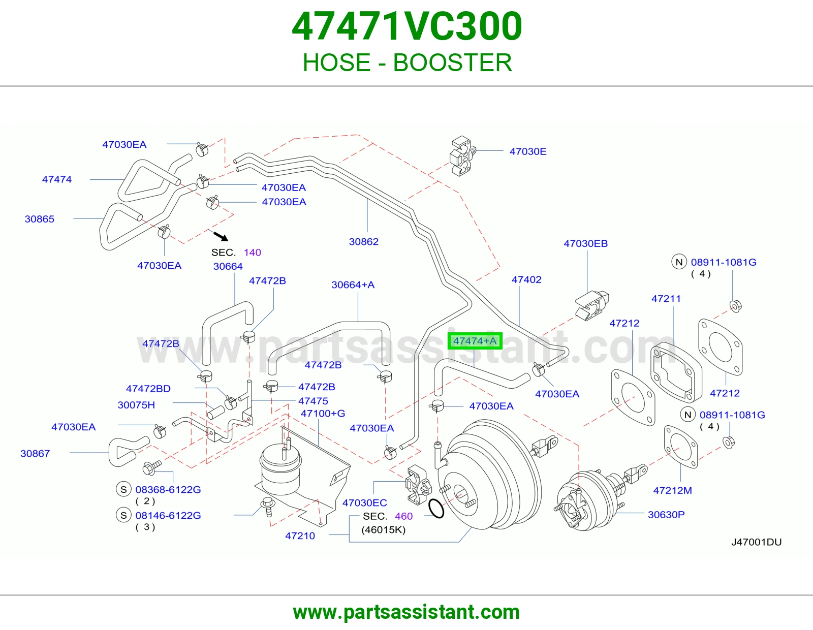 HOSE - BOOSTER
