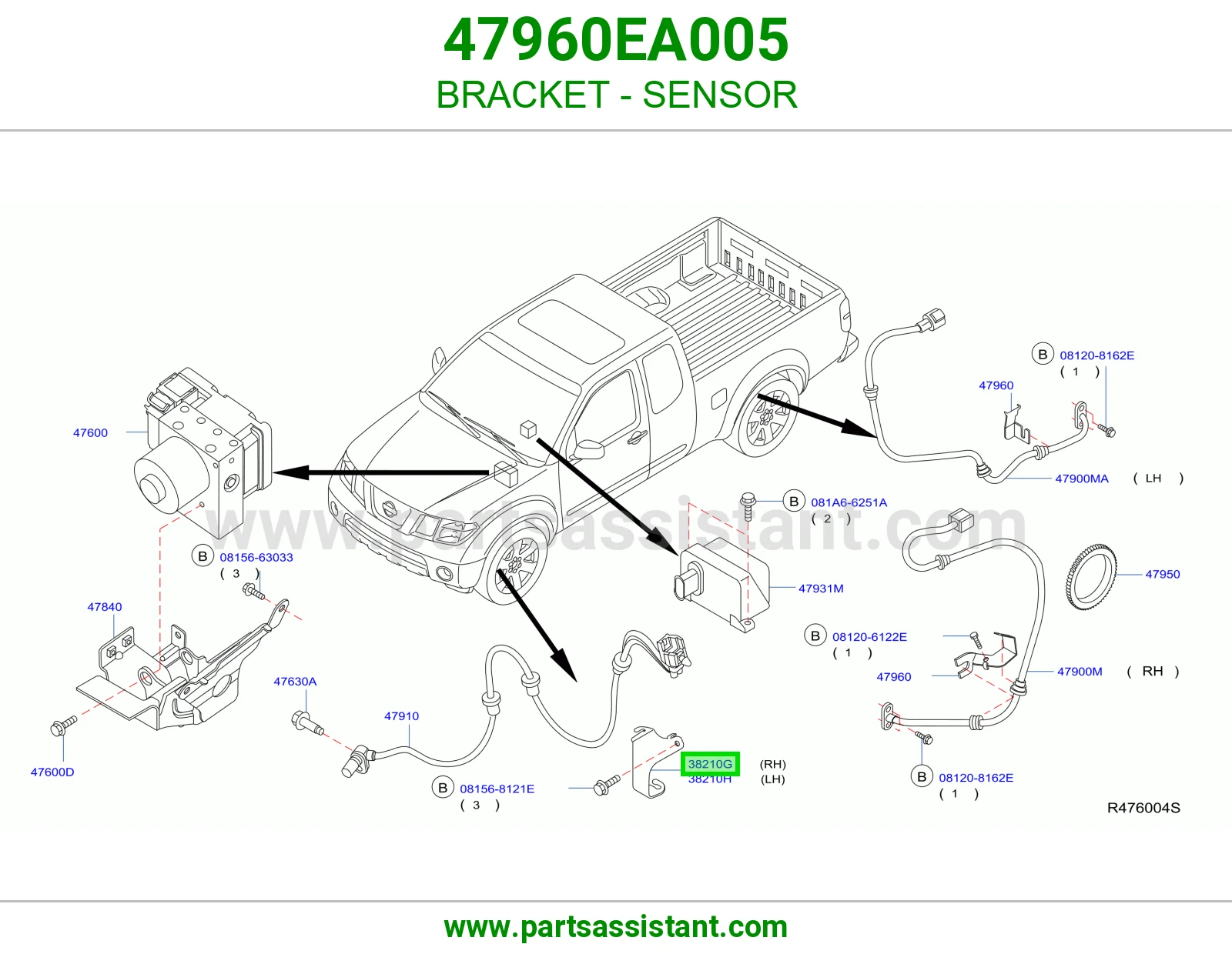 BRACKET - SENSOR