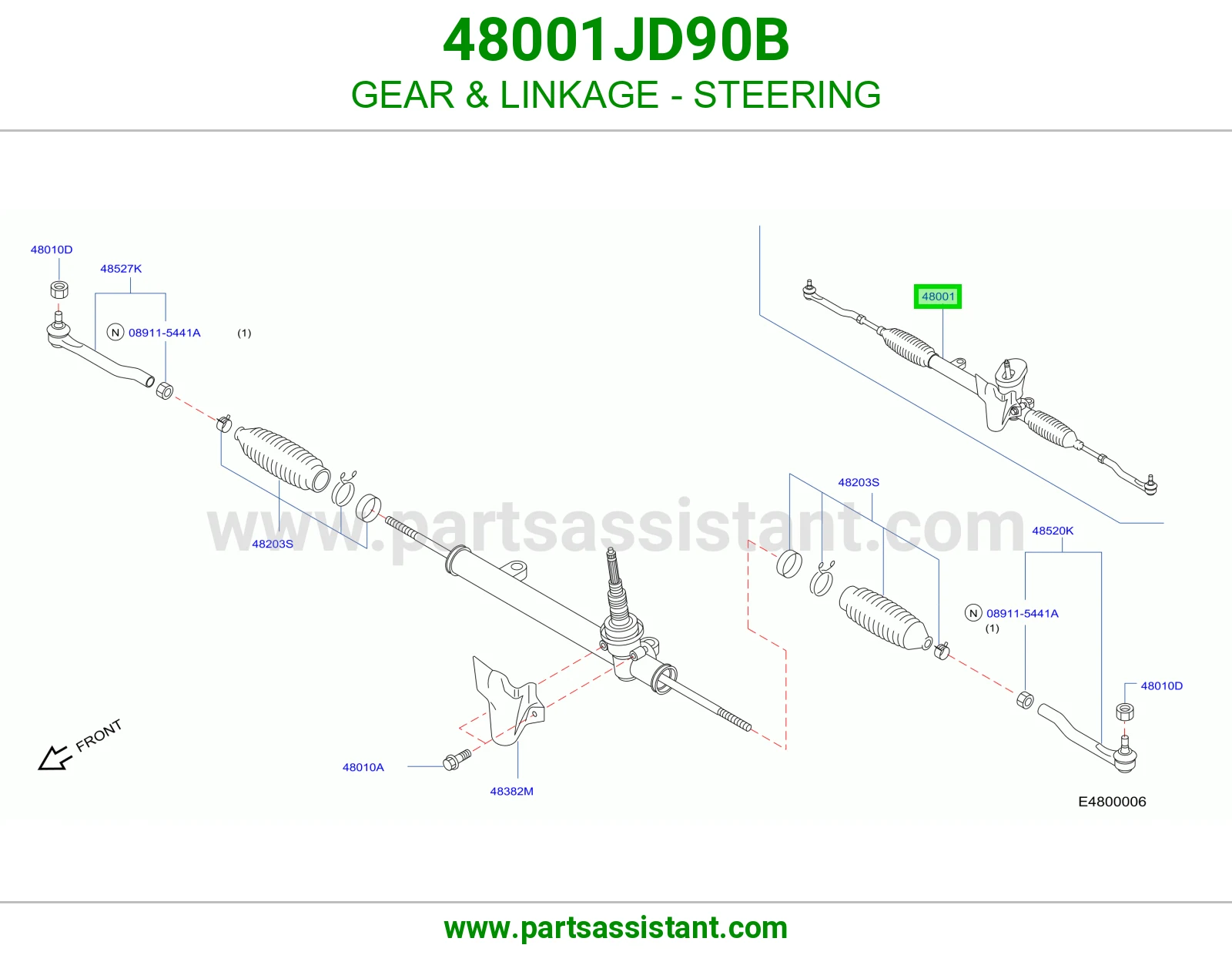 GEAR & LINKAGE - STEERING