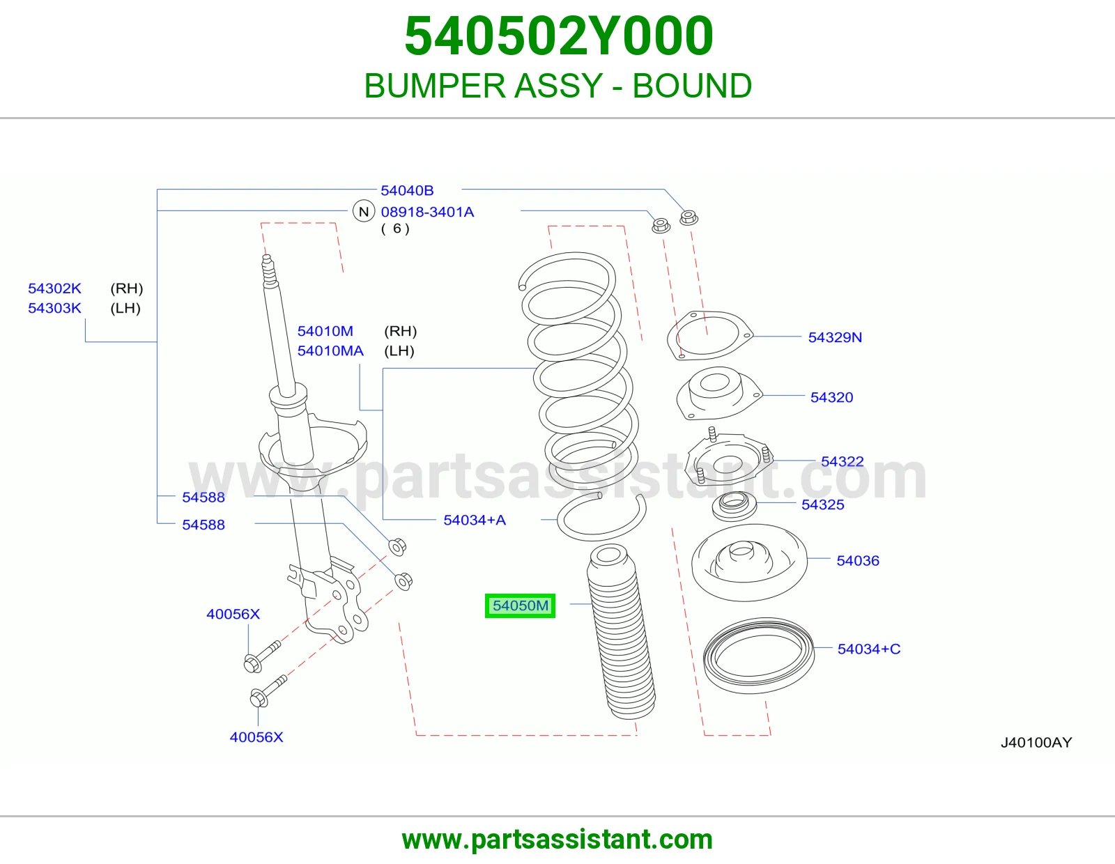 BUMPER ASSY - BOUND