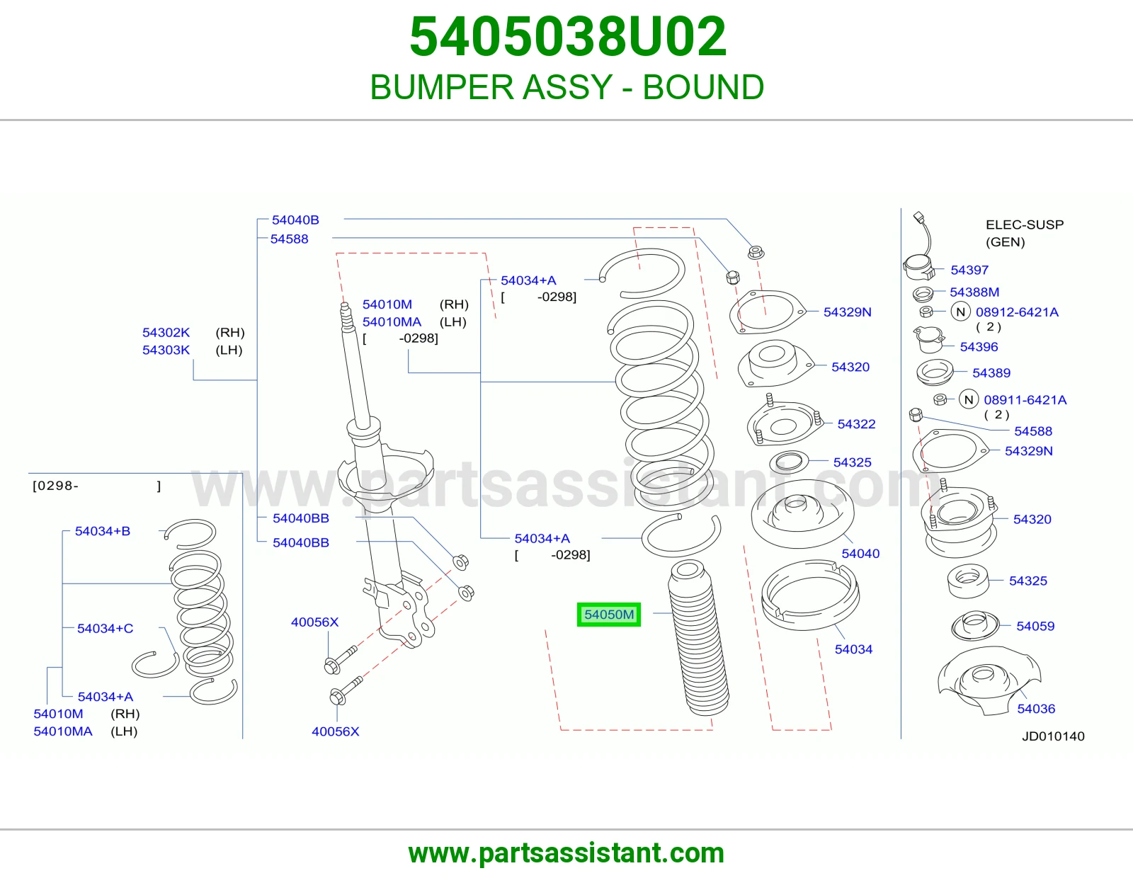 BUMPER ASSY - BOUND