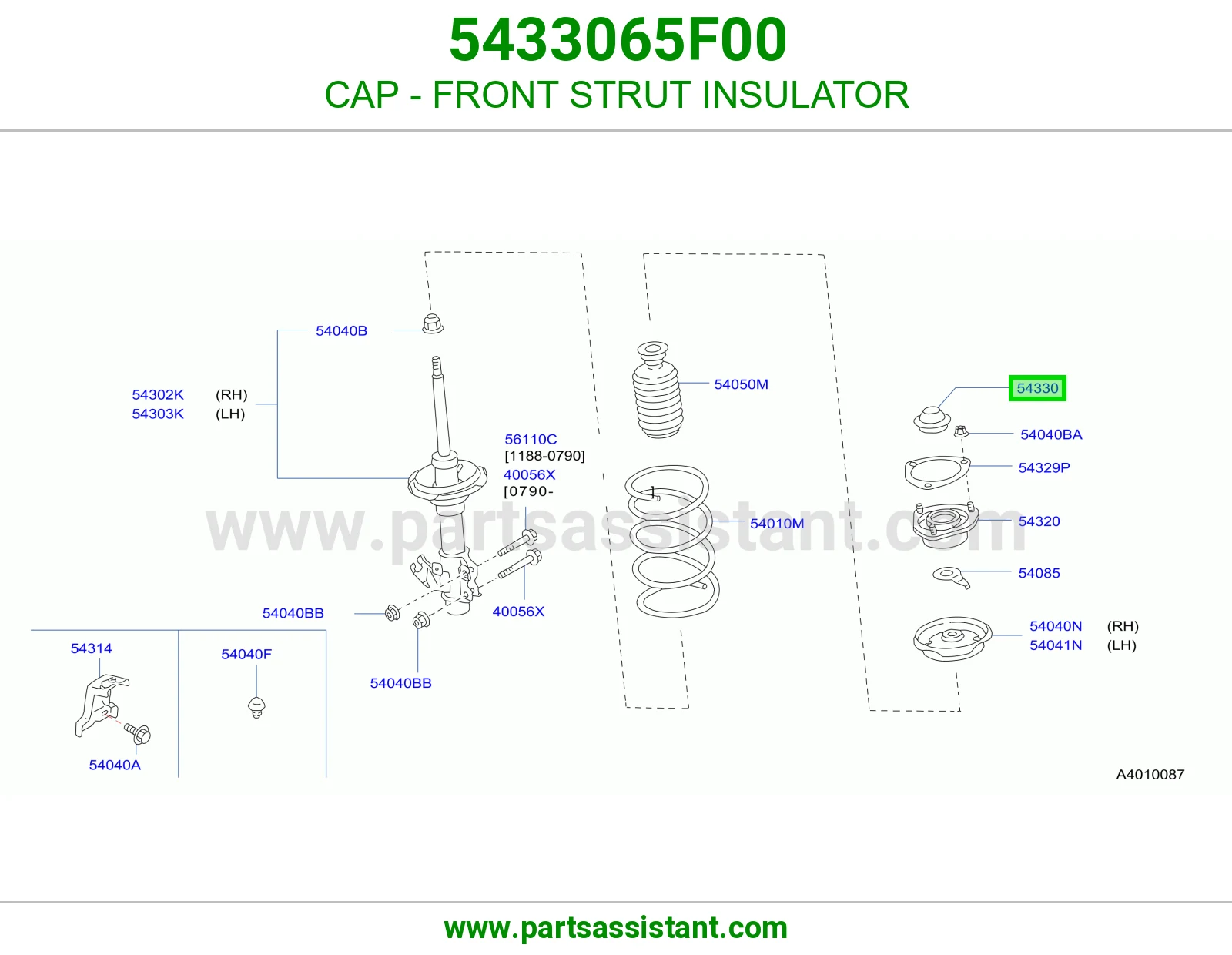 CAP - FRONT STRUT INSULATOR
