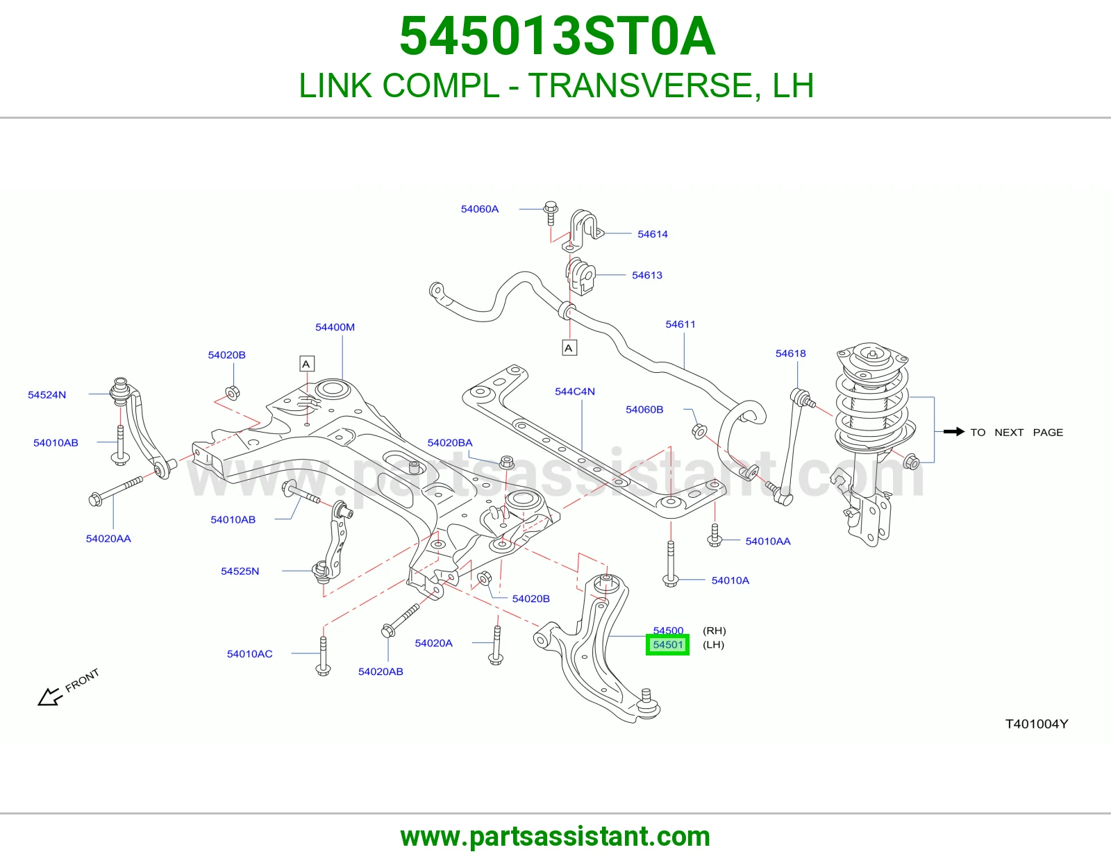 LINK COMPL - TRANSVERSE, LH
