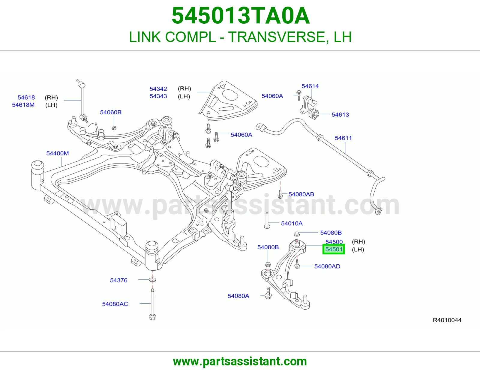 LINK COMPL - TRANSVERSE, LH