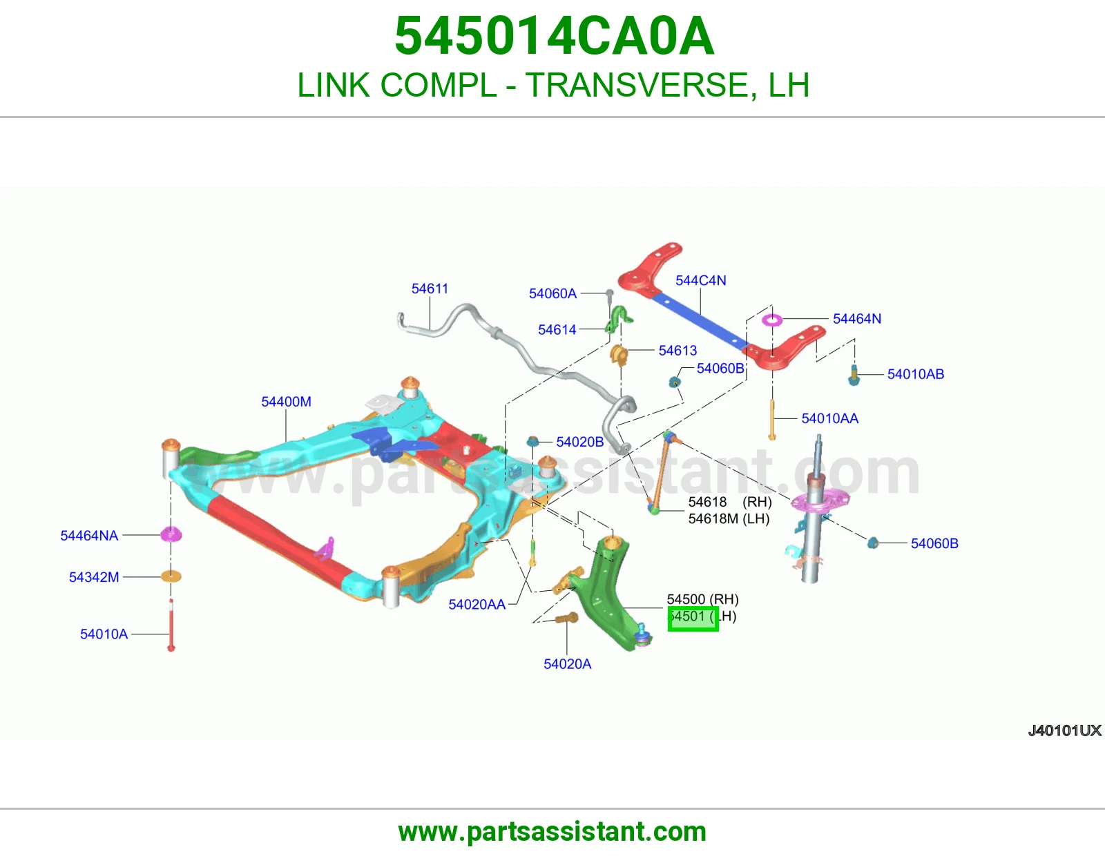 LINK COMPL - TRANSVERSE, LH