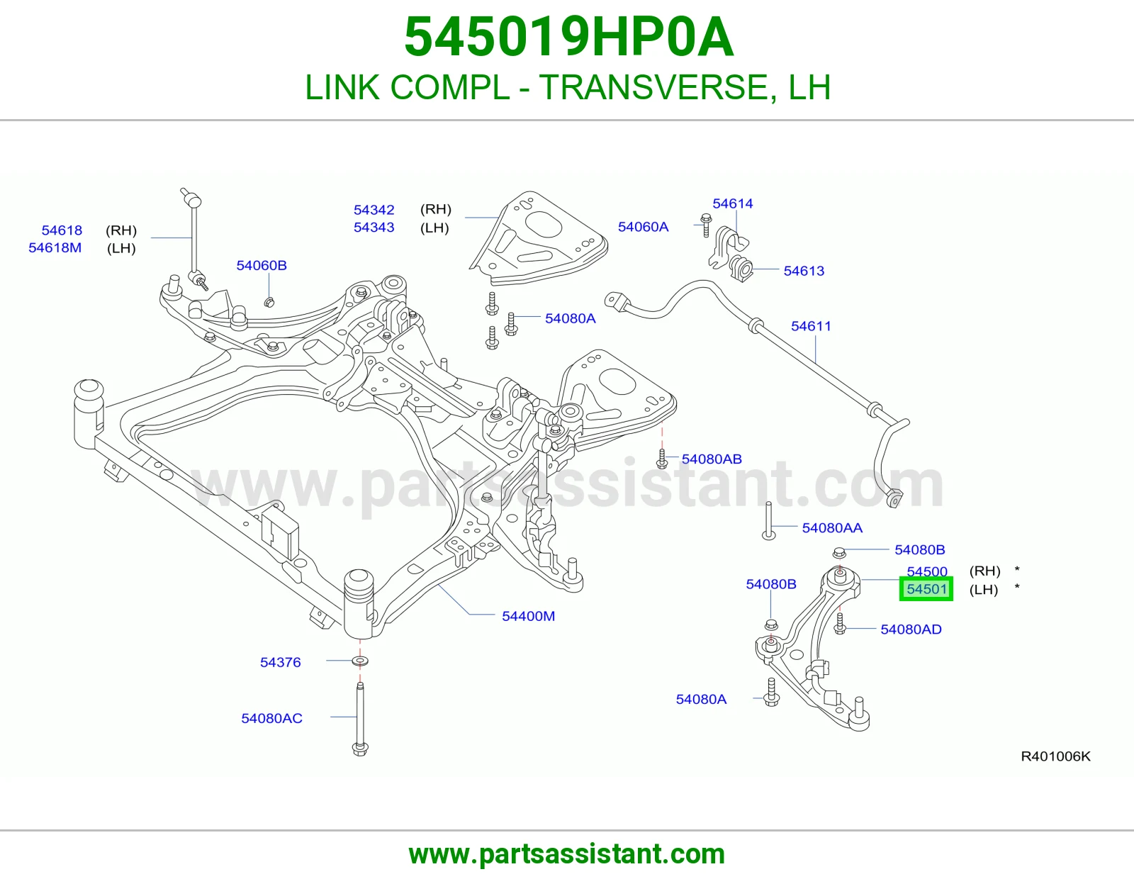 LINK COMPL - TRANSVERSE, LH