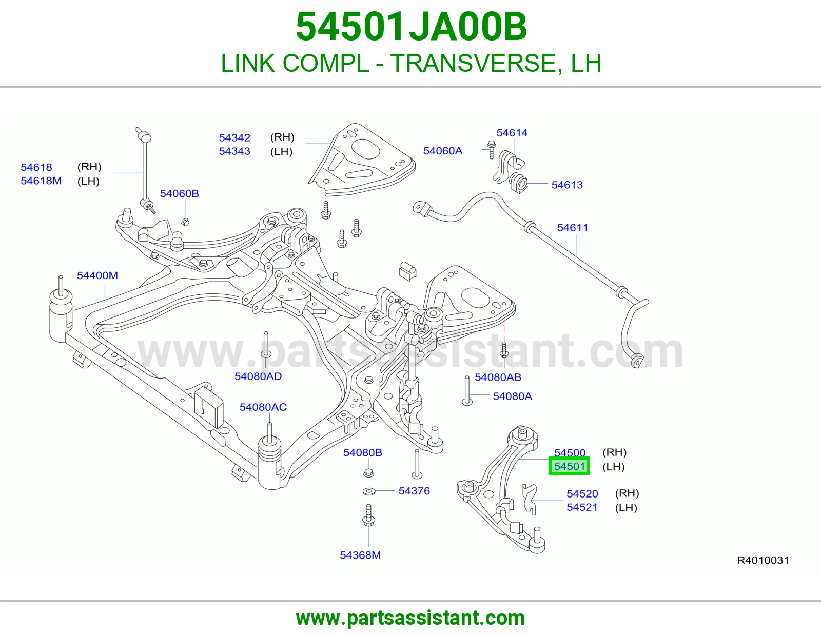 LINK COMPL - TRANSVERSE, LH