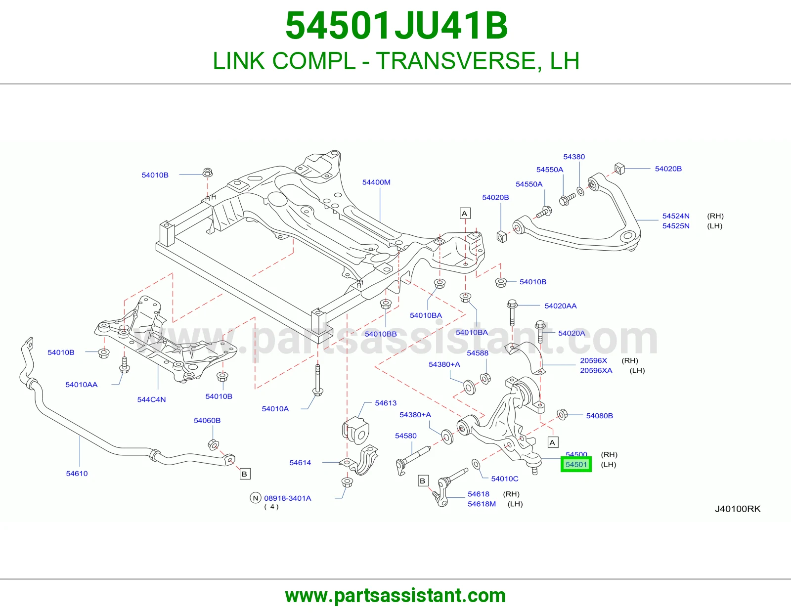 LINK COMPL - TRANSVERSE, LH