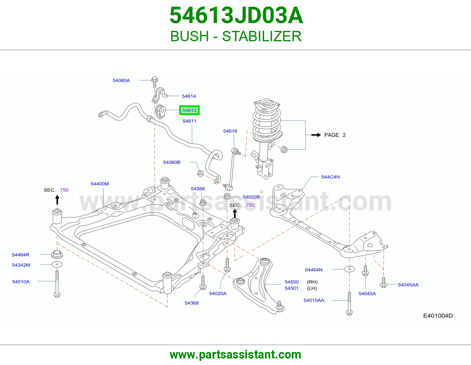 BUSH - STABILIZER