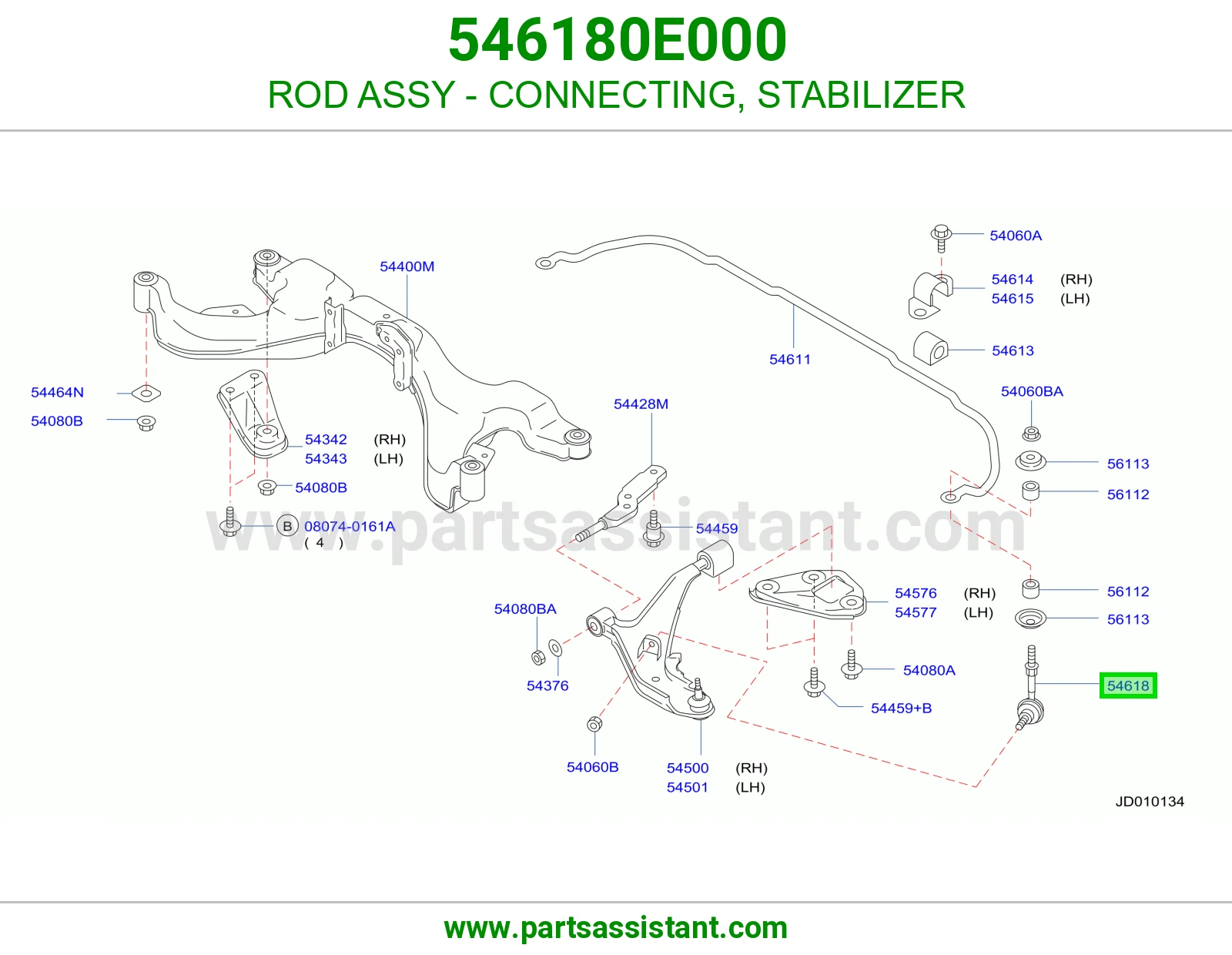 ROD ASSY - CONNECTING, STABILIZER