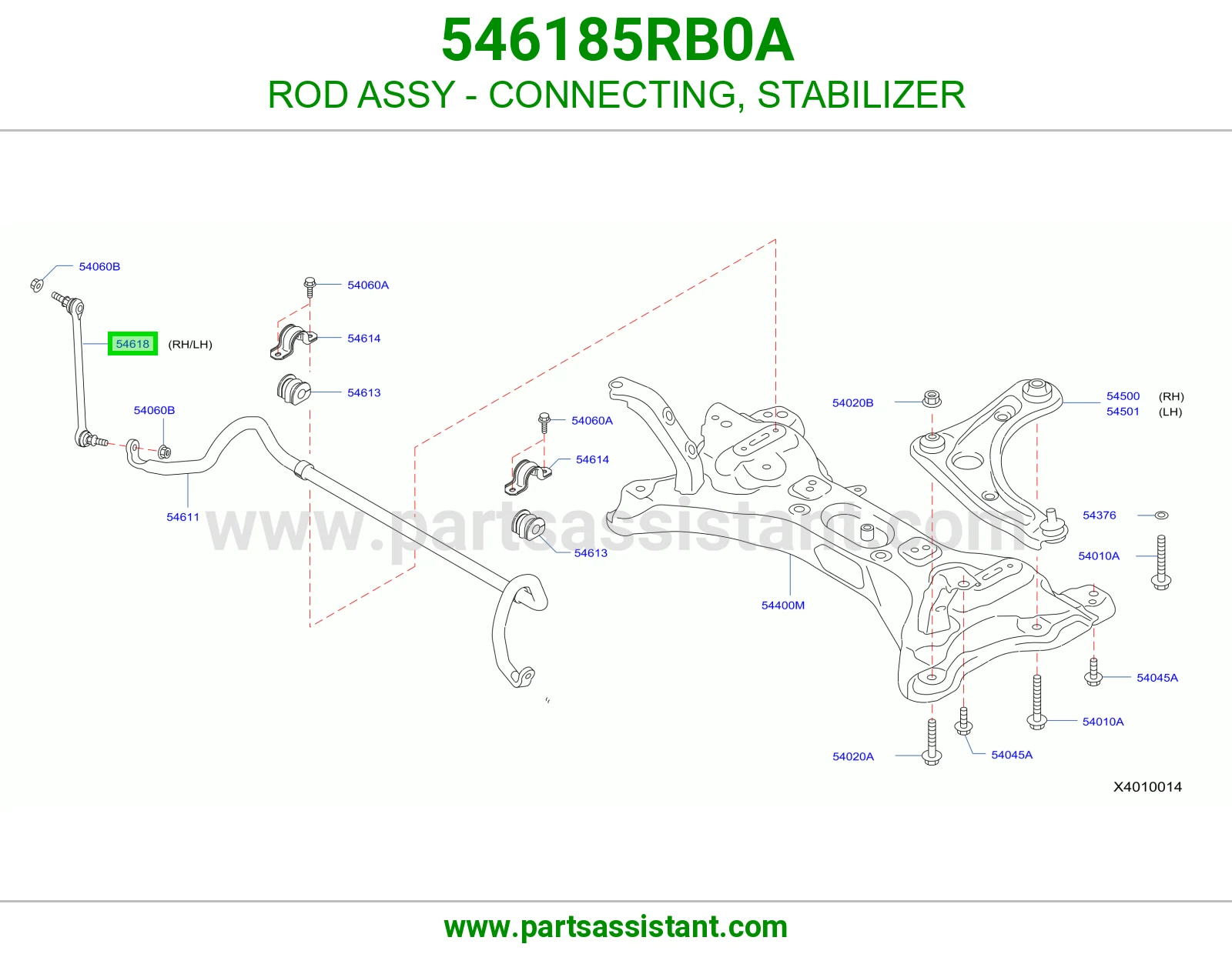 ROD ASSY - CONNECTING, STABILIZER