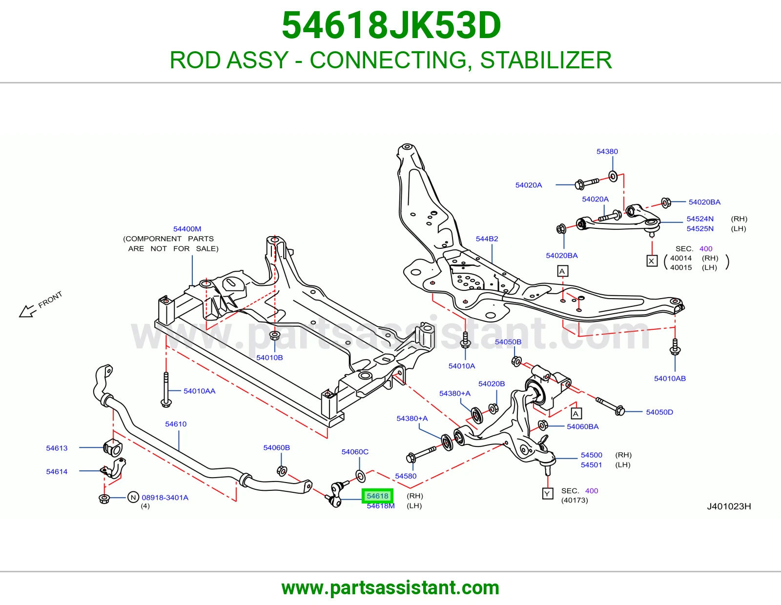 ROD ASSY - CONNECTING, STABILIZER