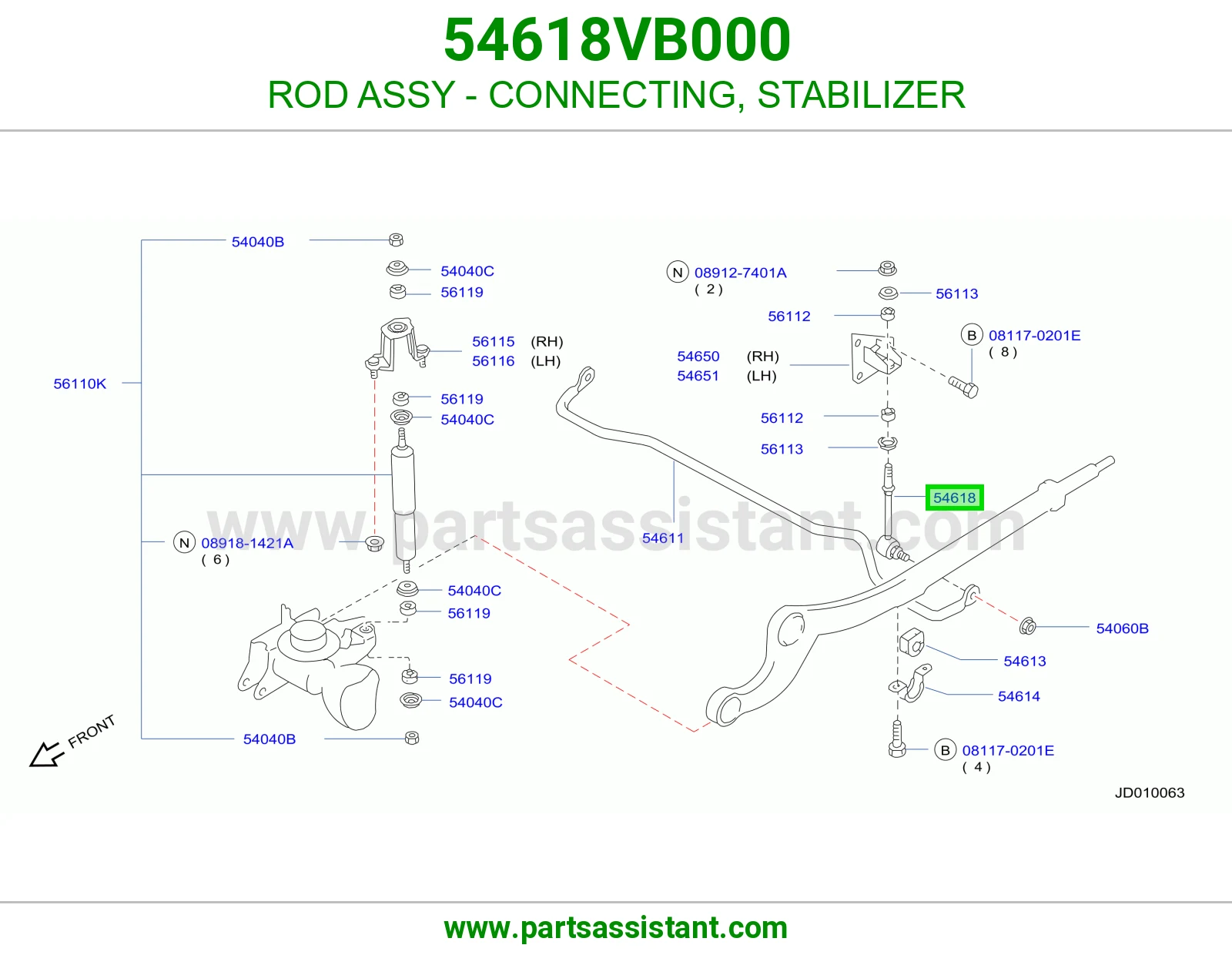 ROD ASSY - CONNECTING, STABILIZER