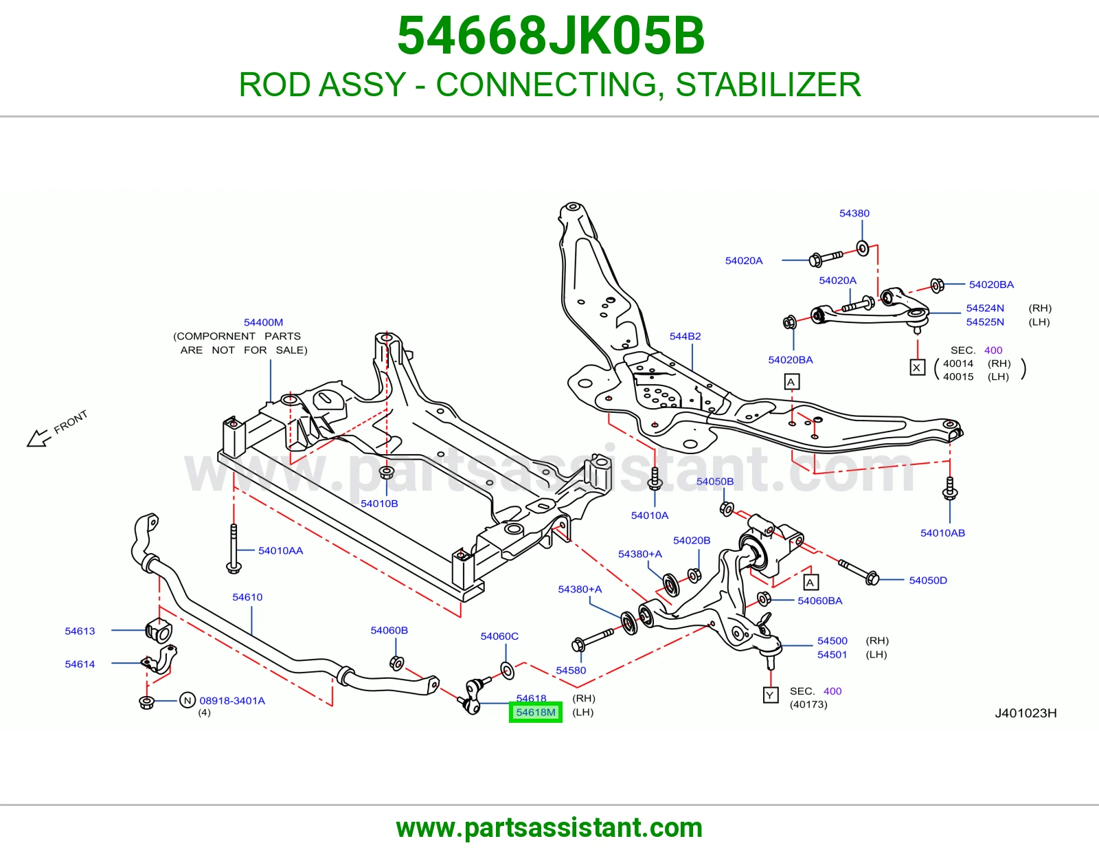 ROD ASSY - CONNECTING, STABILIZER