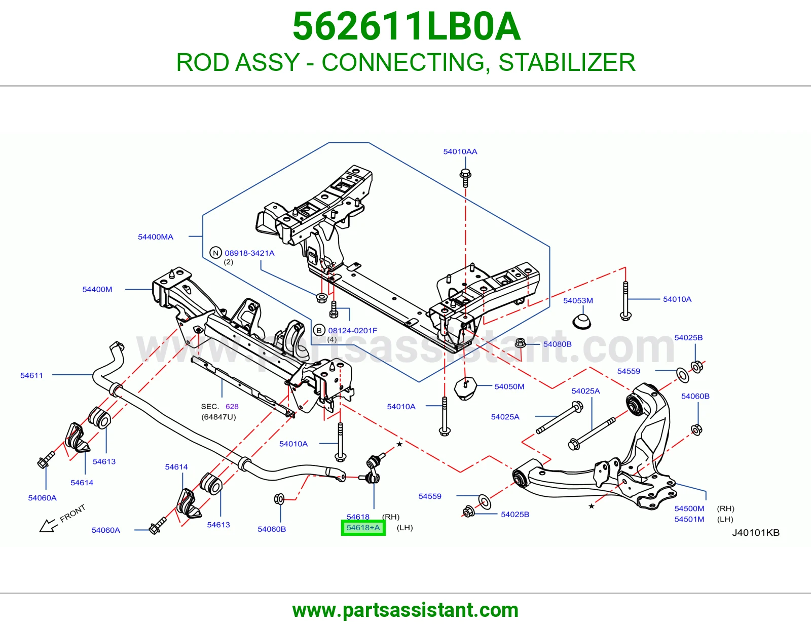 ROD ASSY - CONNECTING, STABILIZER