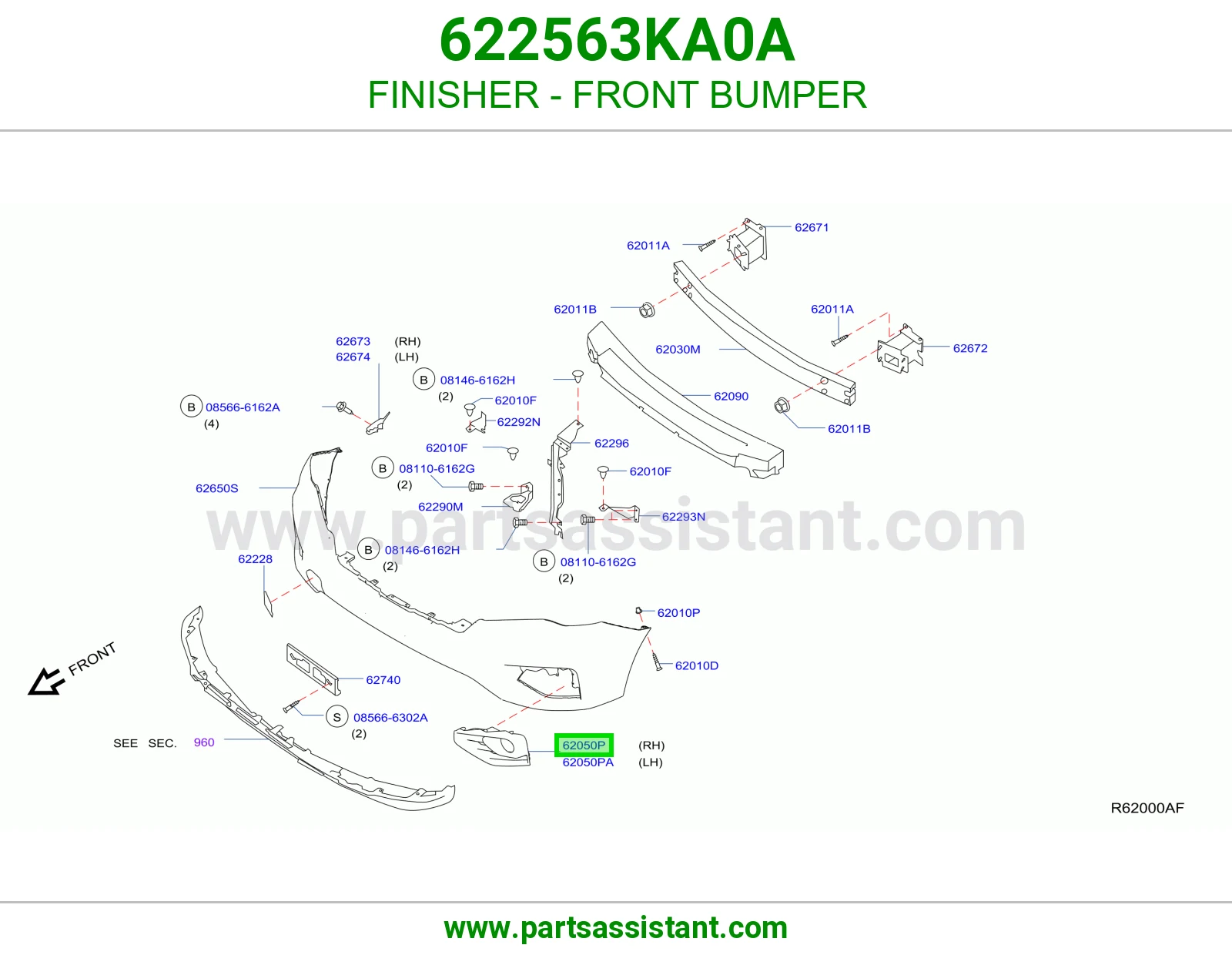 FINISHER - FRONT BUMPER