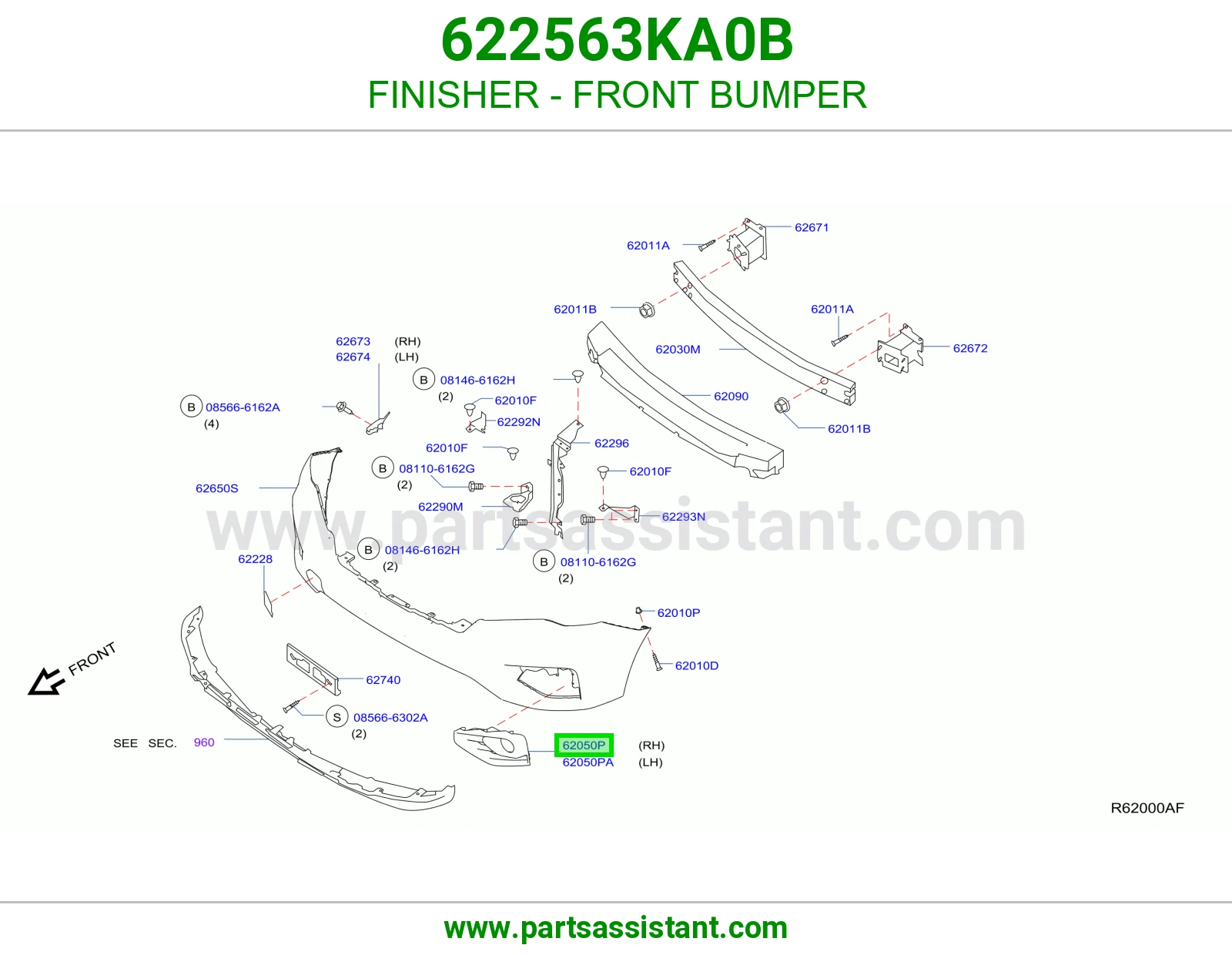 FINISHER - FRONT BUMPER