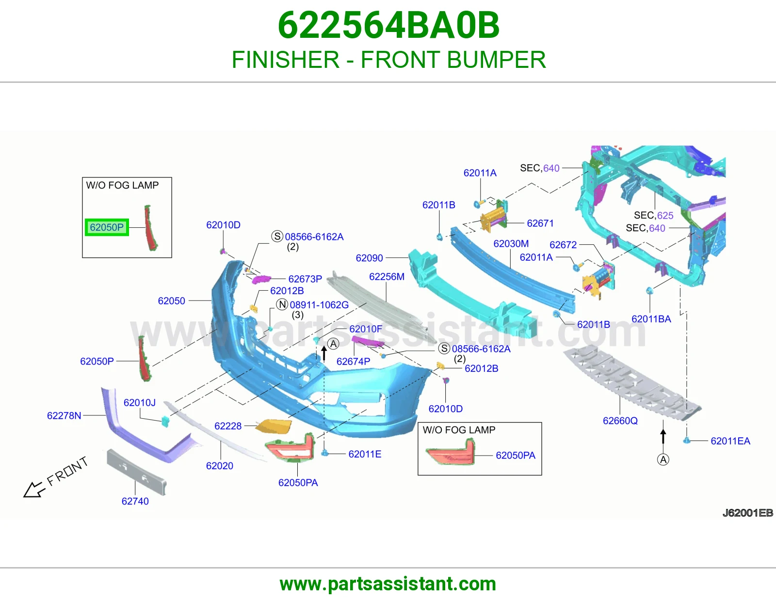FINISHER - FRONT BUMPER