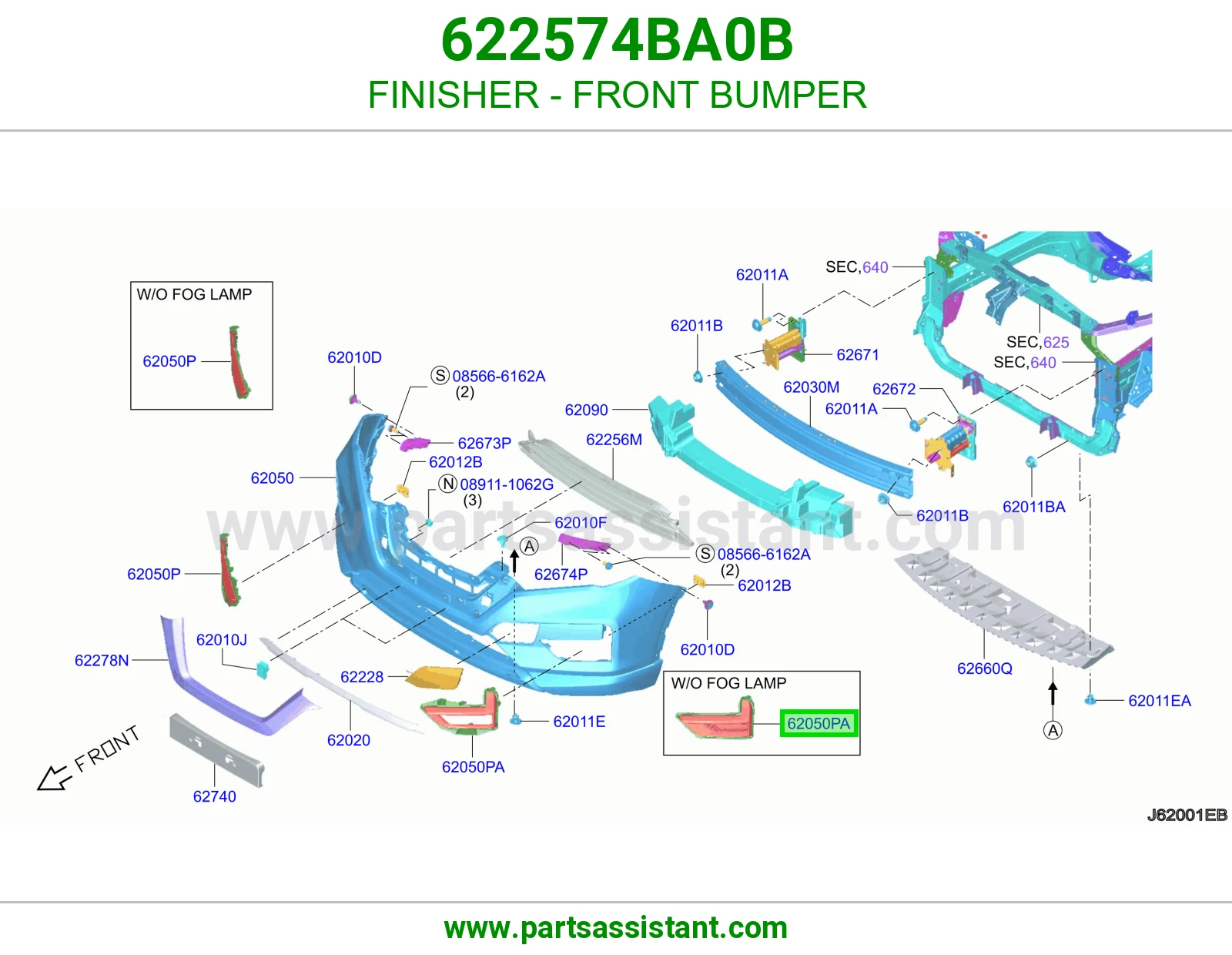FINISHER - FRONT BUMPER