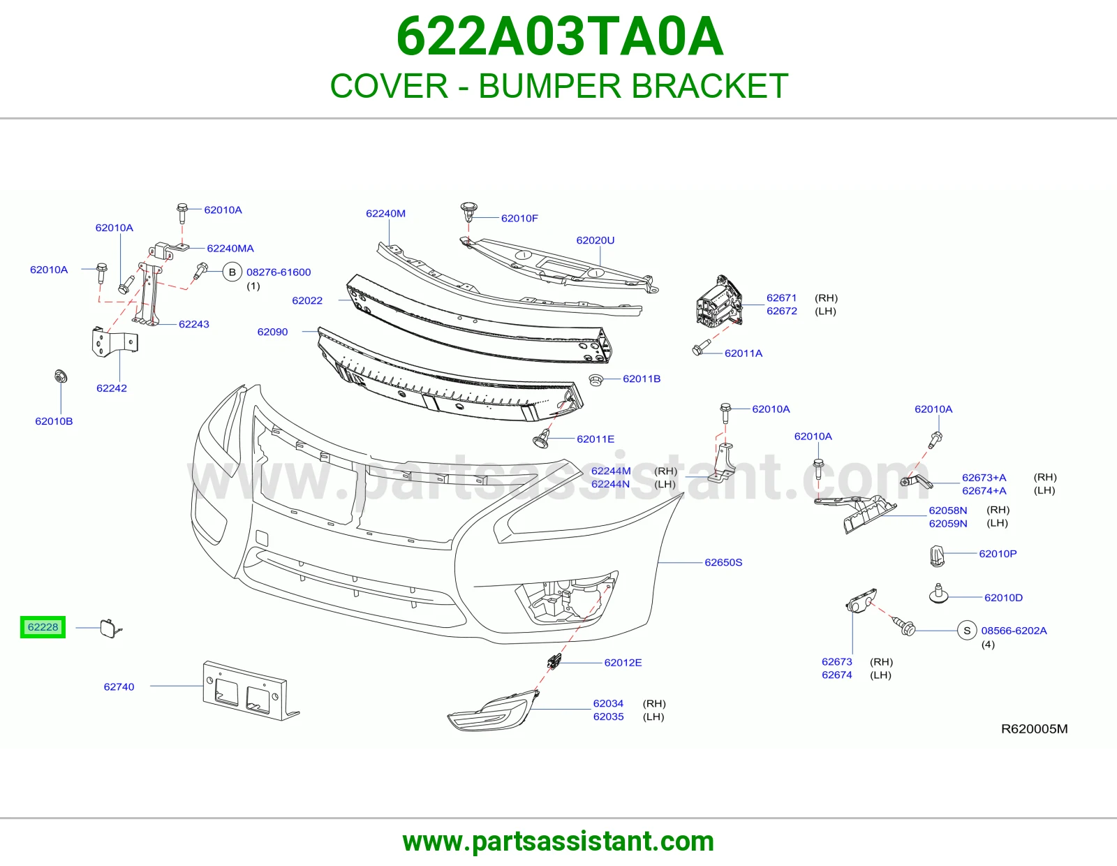 COVER - BUMPER BRACKET