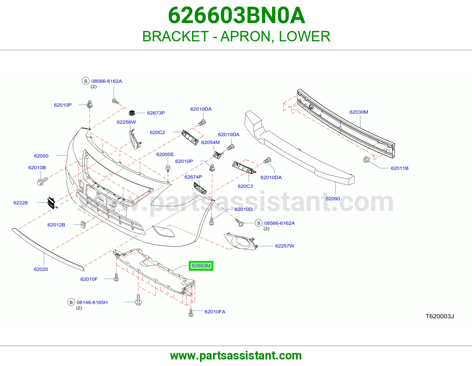 BRACKET - APRON, LOWER