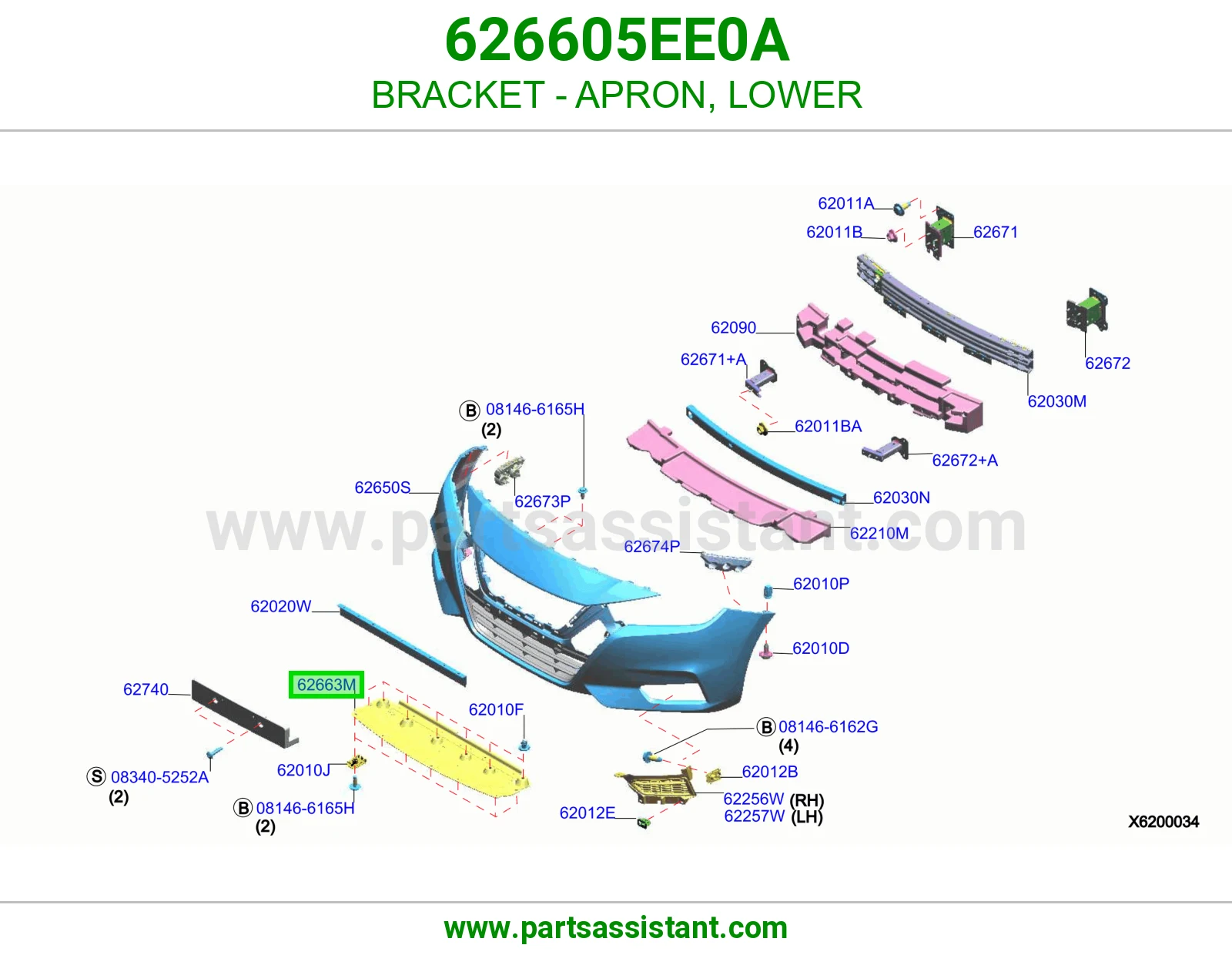 BRACKET - APRON, LOWER